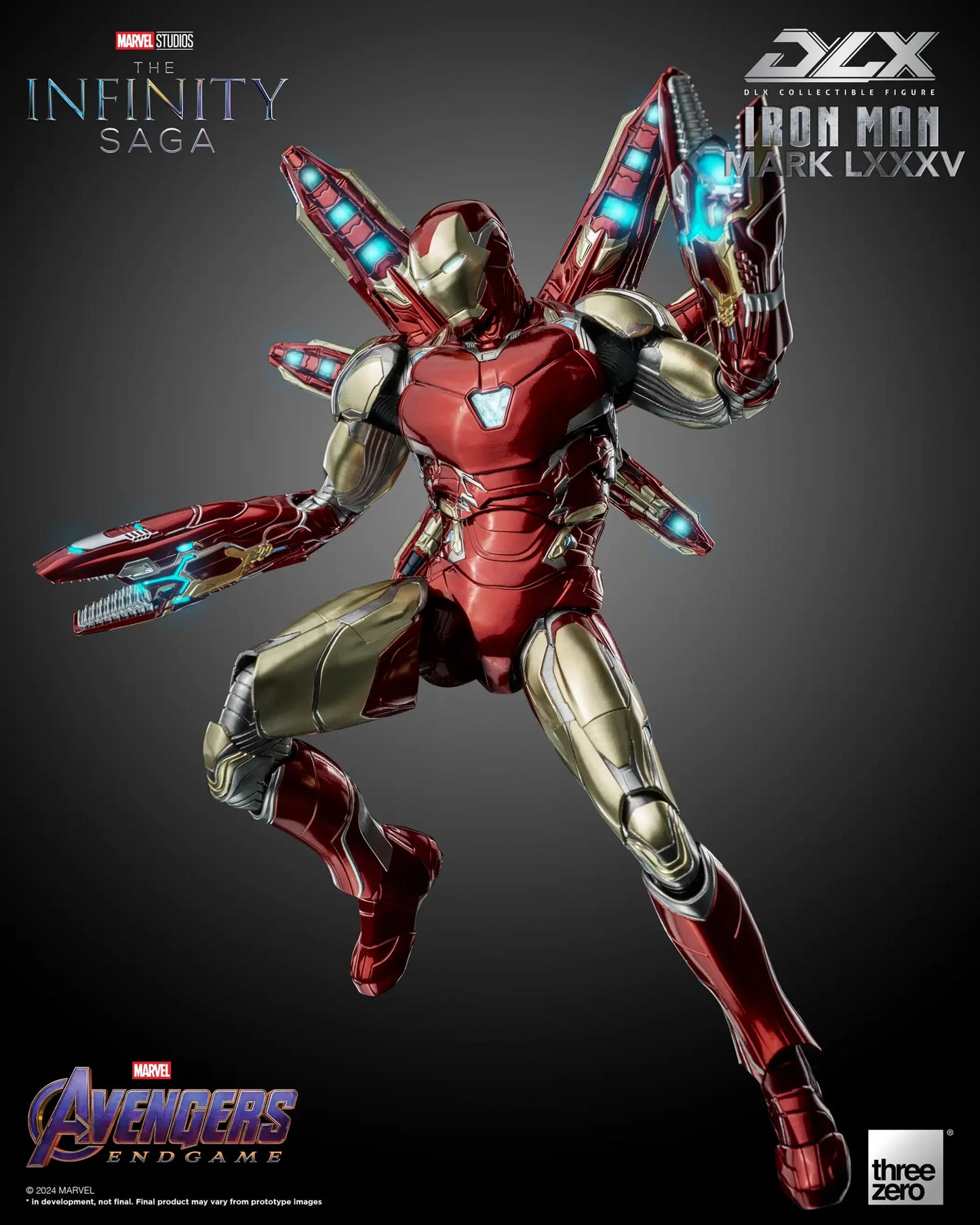 ThreeZero Marvel Studios: The Infinity Saga DLX Iron Man Mark 85