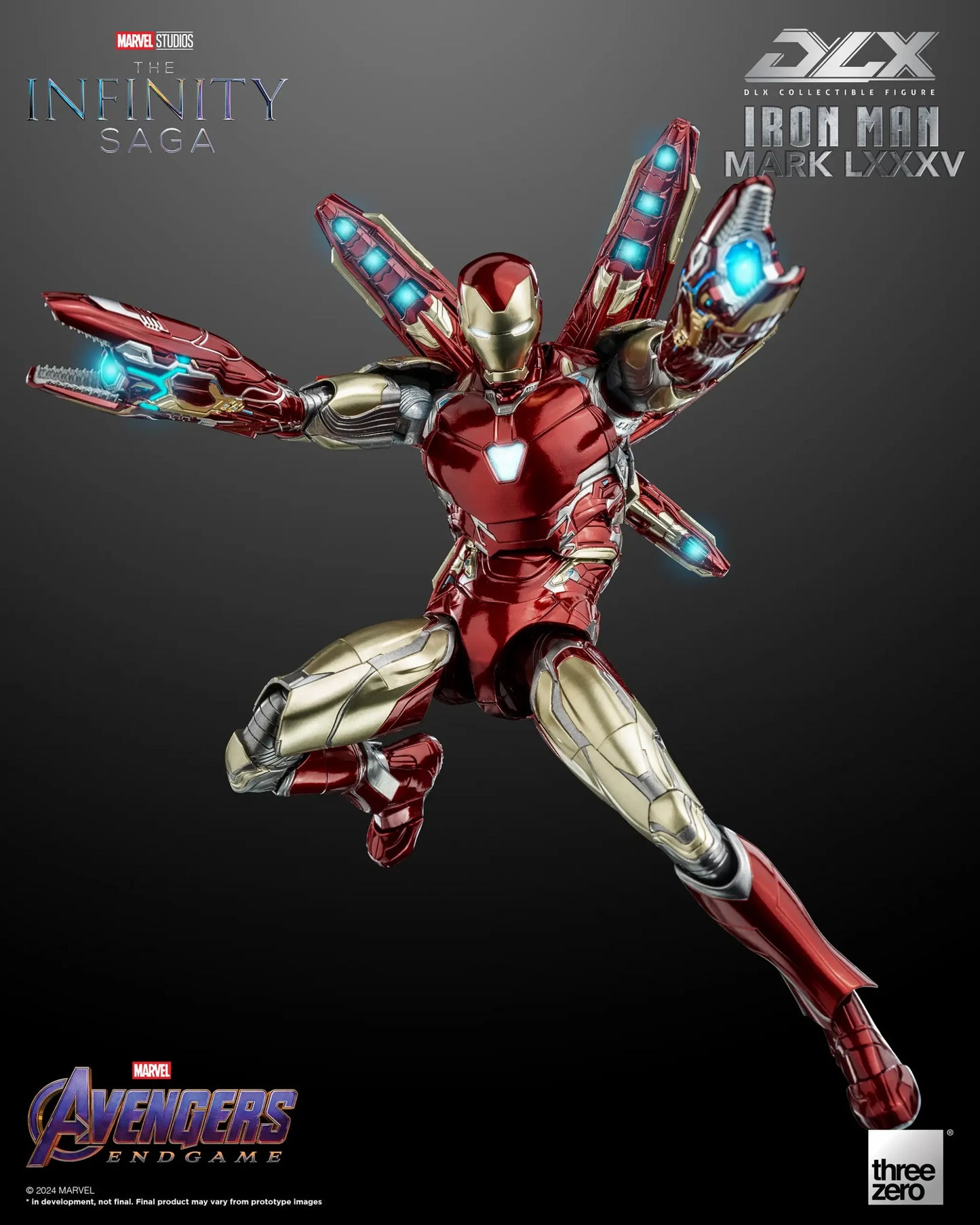 ThreeZero Marvel Studios: The Infinity Saga DLX Iron Man Mark 85