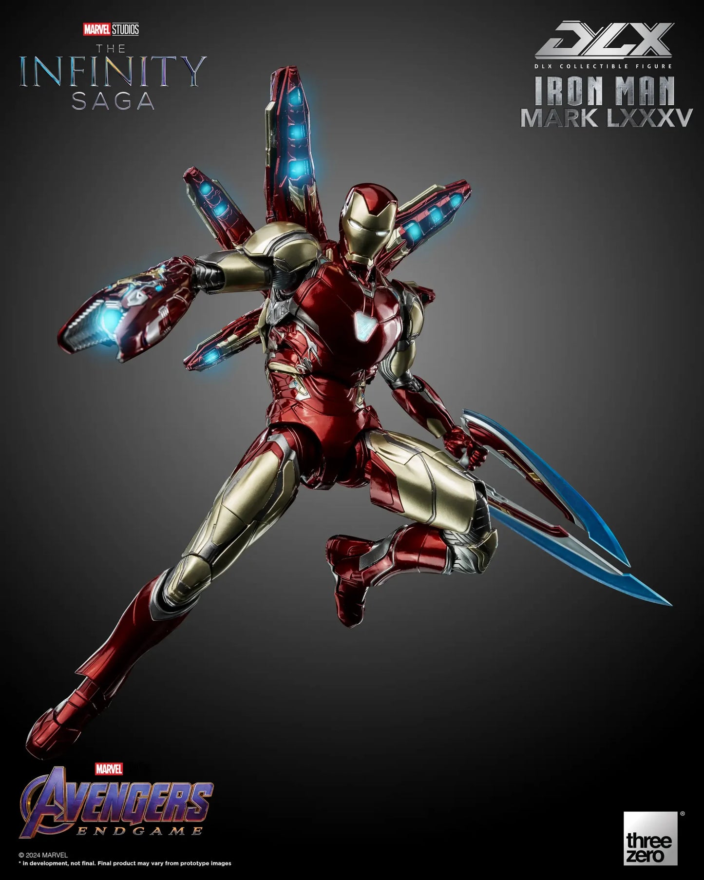 ThreeZero Marvel Studios: The Infinity Saga DLX Iron Man Mark 85