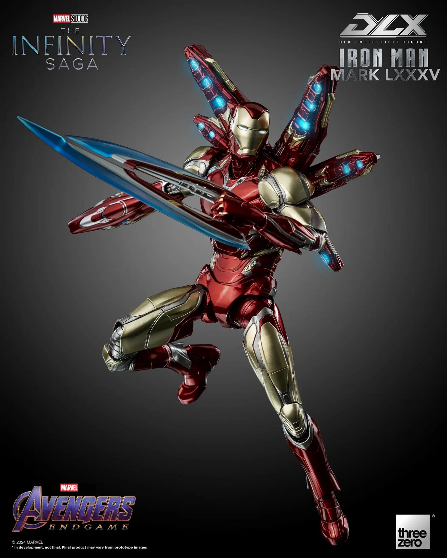 ThreeZero Marvel Studios: The Infinity Saga DLX Iron Man Mark 85