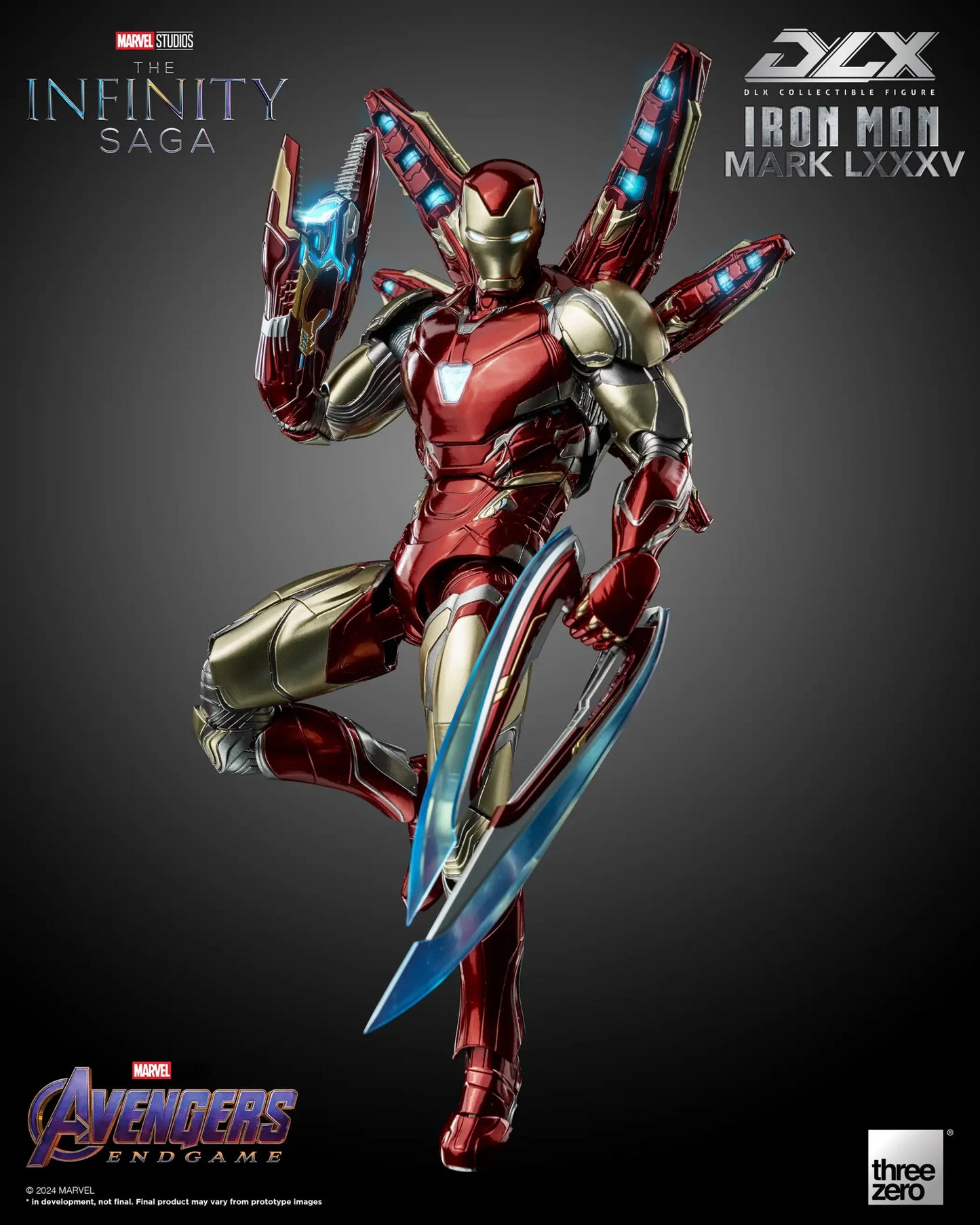 ThreeZero Marvel Studios: The Infinity Saga DLX Iron Man Mark 85