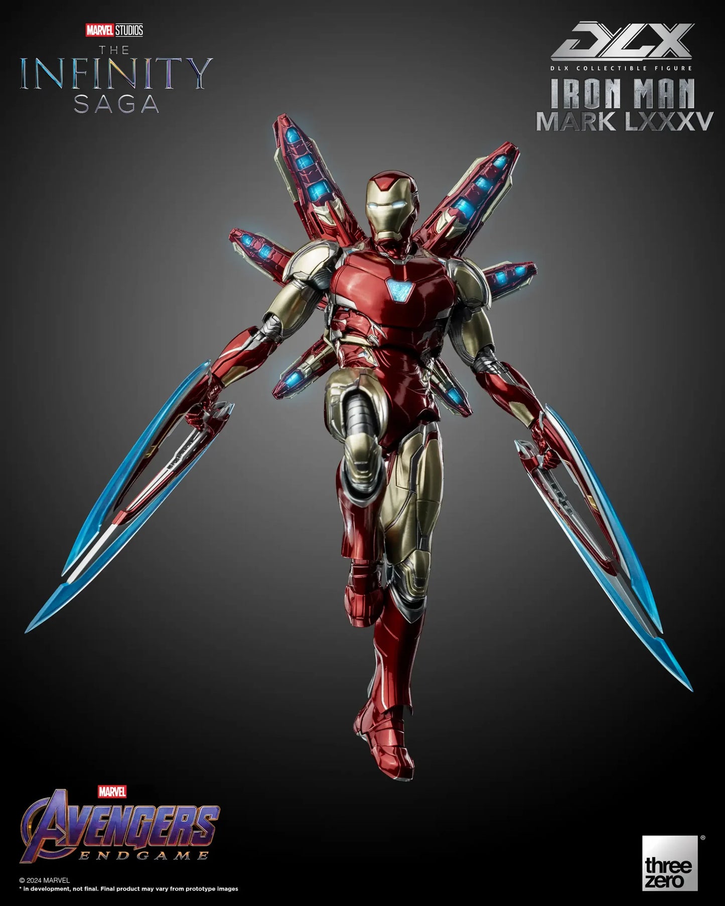 ThreeZero Marvel Studios: The Infinity Saga DLX Iron Man Mark 85