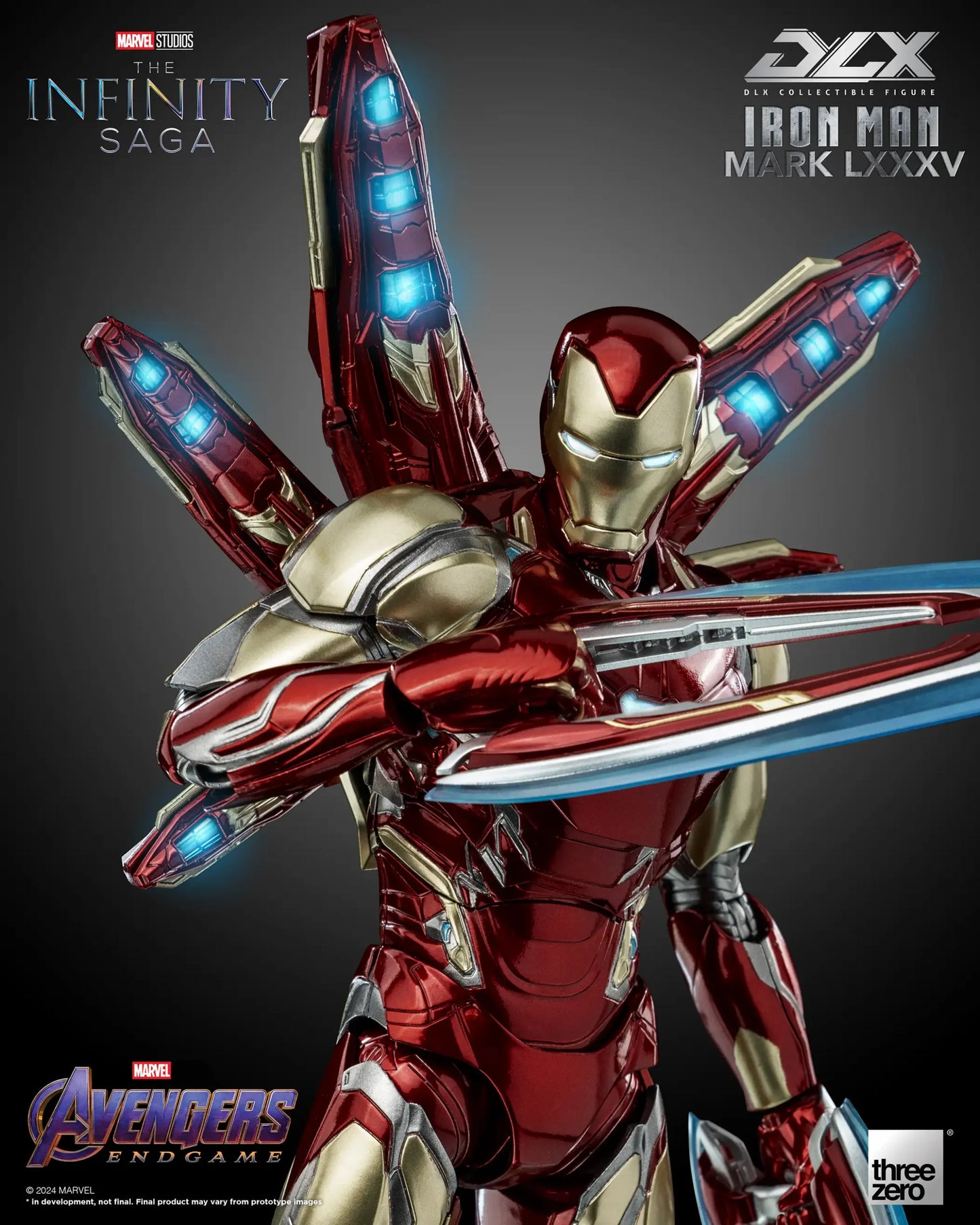 ThreeZero Marvel Studios: The Infinity Saga DLX Iron Man Mark 85