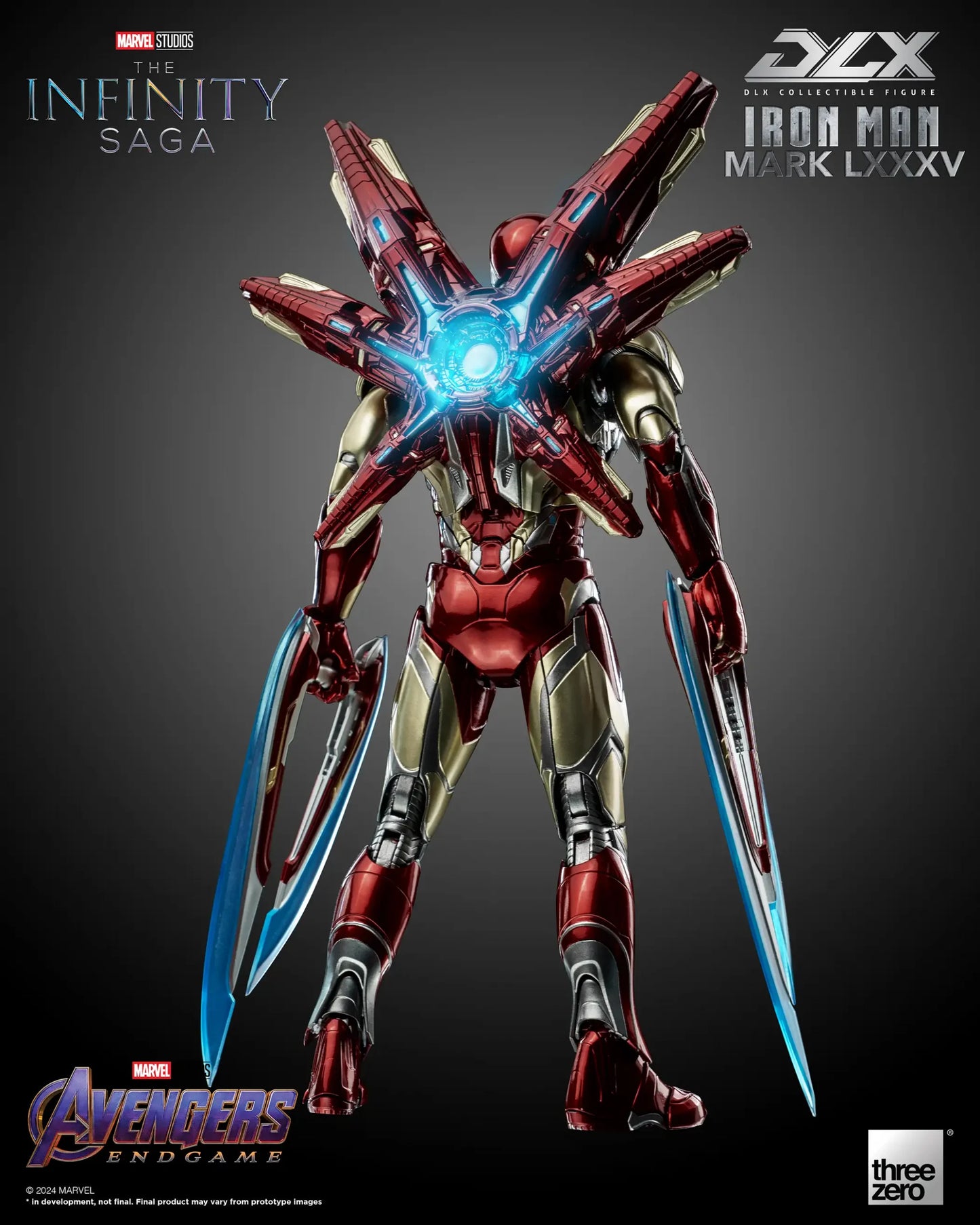 ThreeZero Marvel Studios: The Infinity Saga DLX Iron Man Mark 85