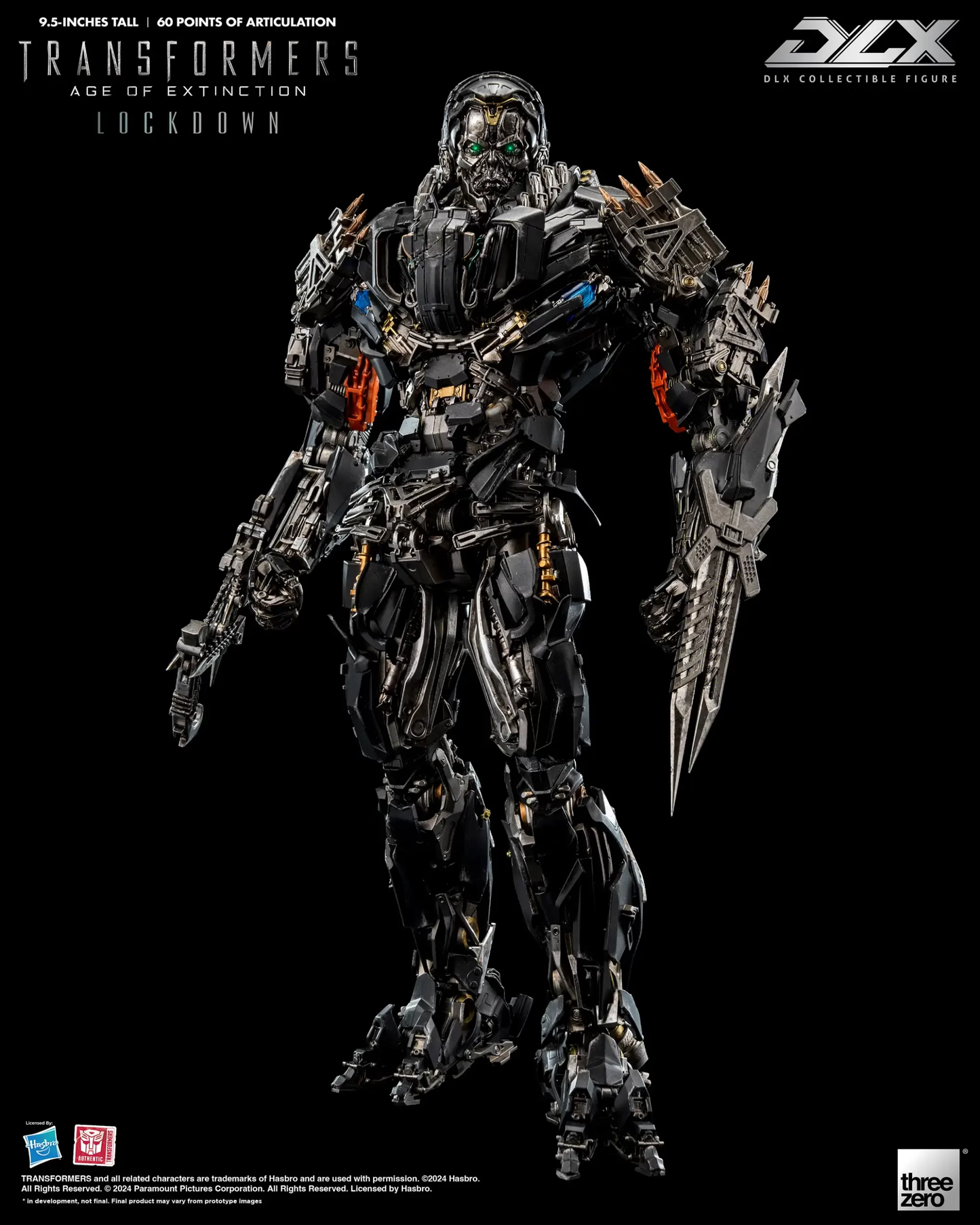 Threezero Transformers: Age of Extinction DLX Lockdown 3Z0471