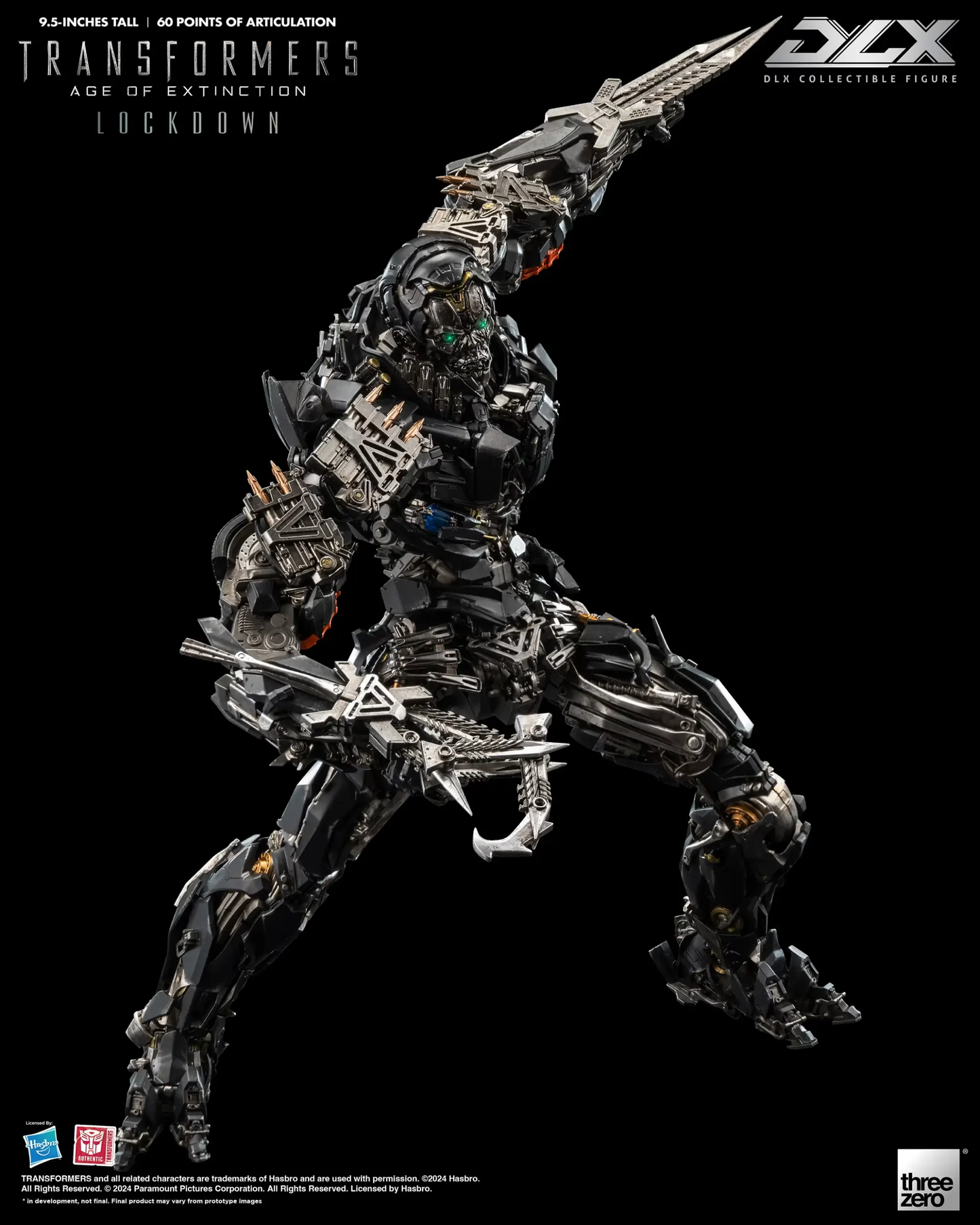 Threezero Transformers: Age of Extinction DLX Lockdown 3Z0471