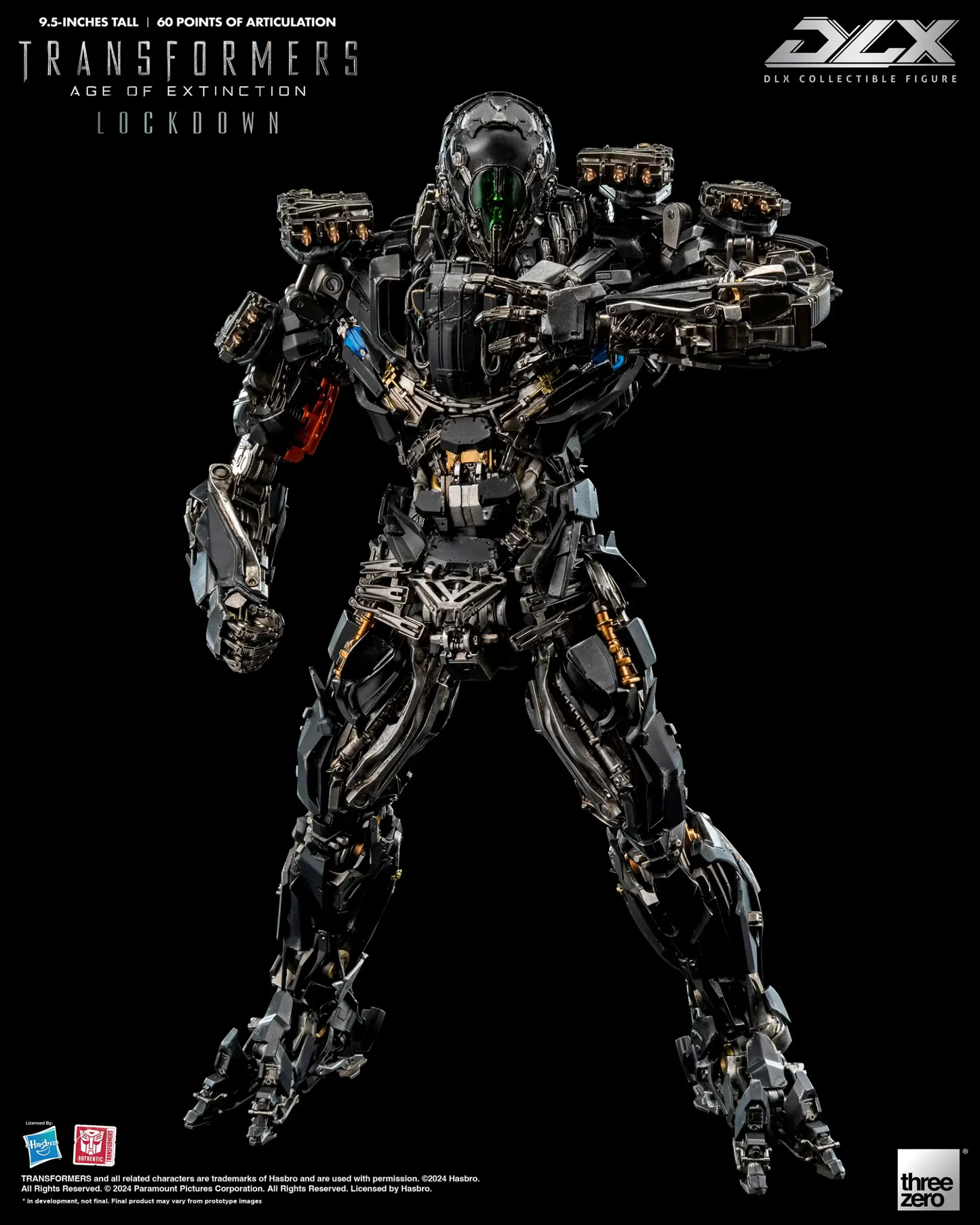 Threezero Transformers: Age of Extinction DLX Lockdown 3Z0471