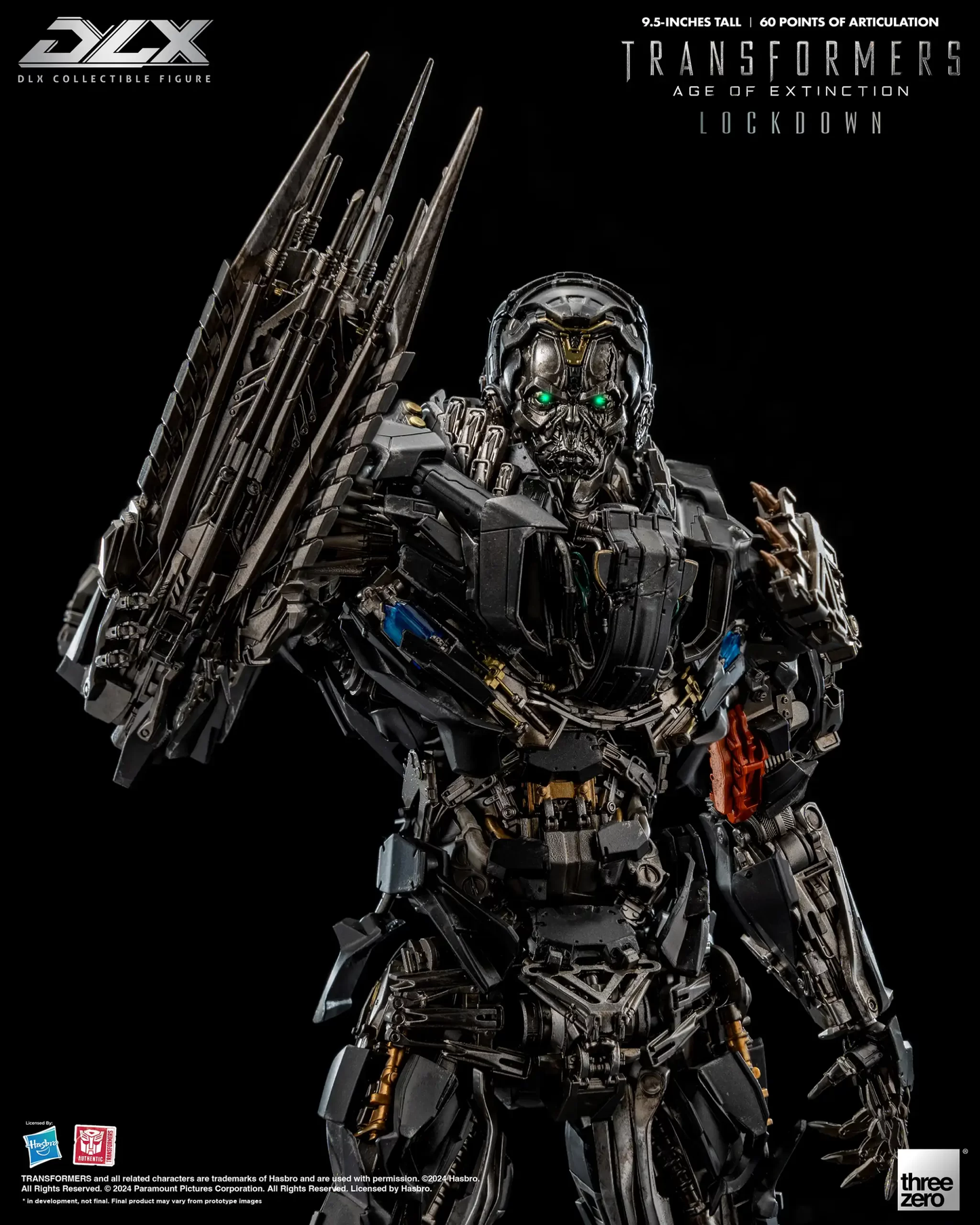 Threezero Transformers: Age of Extinction DLX Lockdown 3Z0471