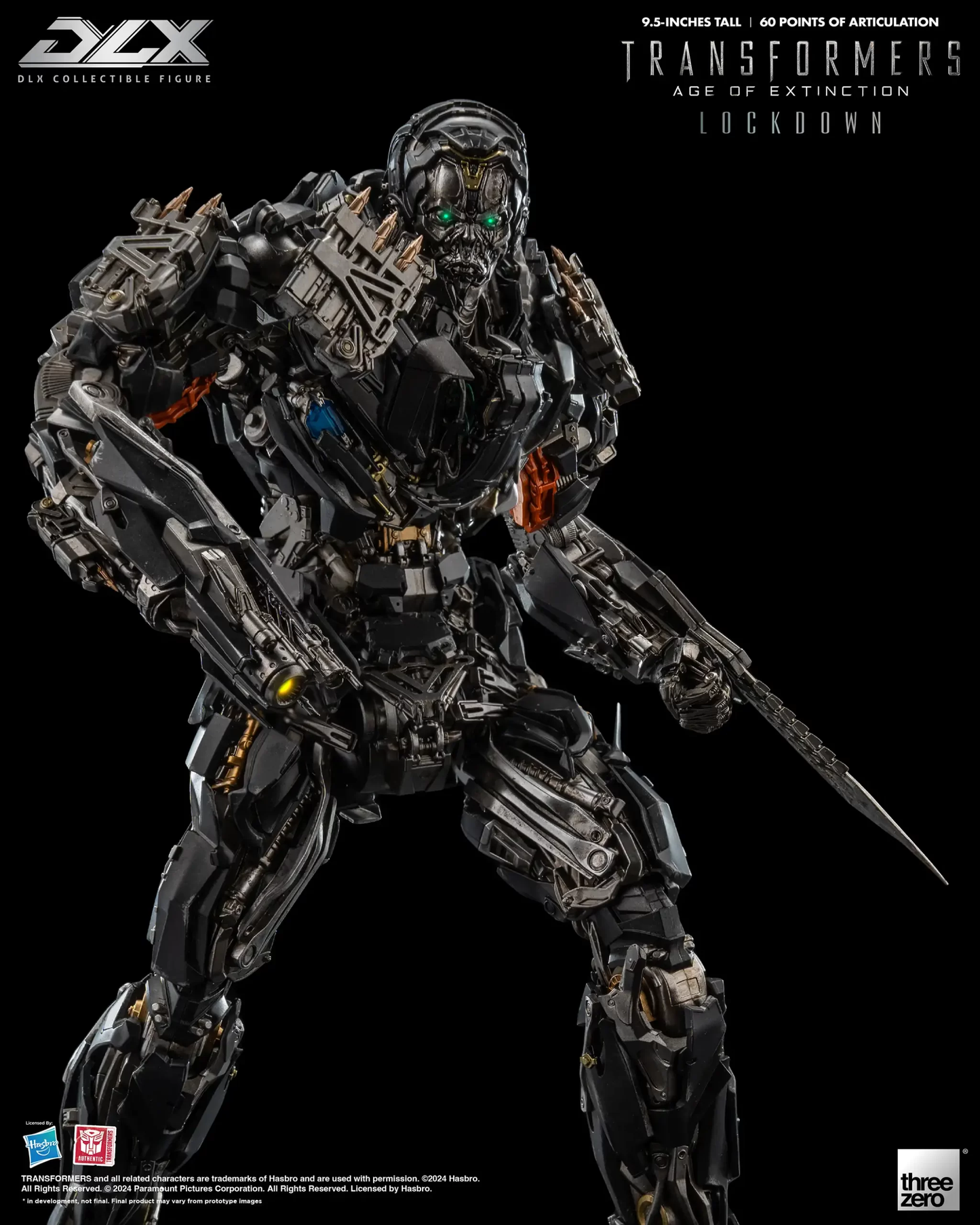 Threezero Transformers: Age of Extinction DLX Lockdown 3Z0471