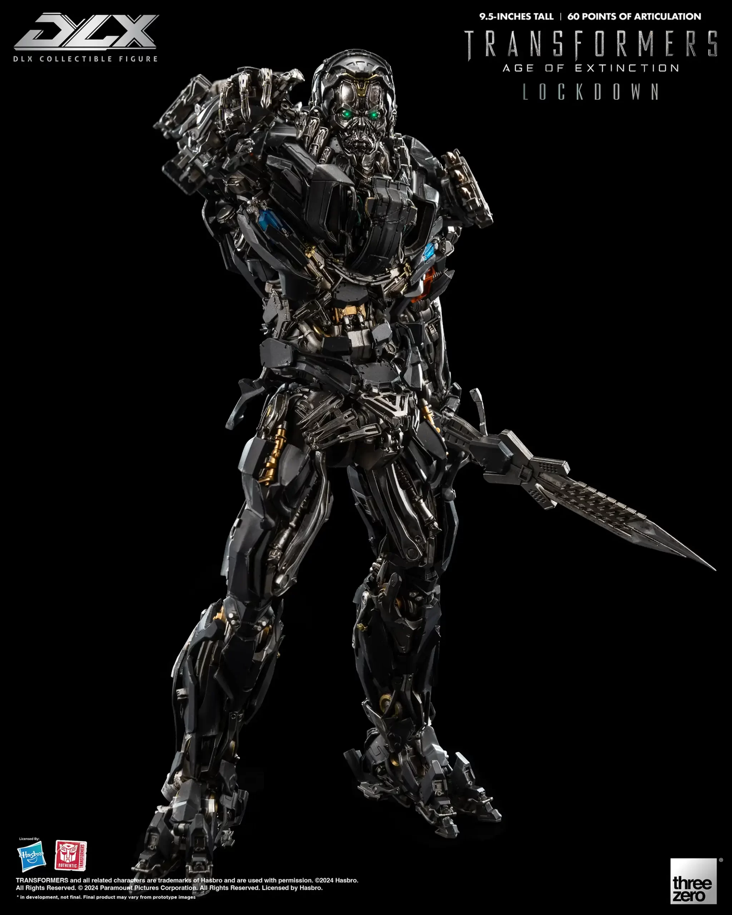 Threezero Transformers: Age of Extinction DLX Lockdown 3Z0471