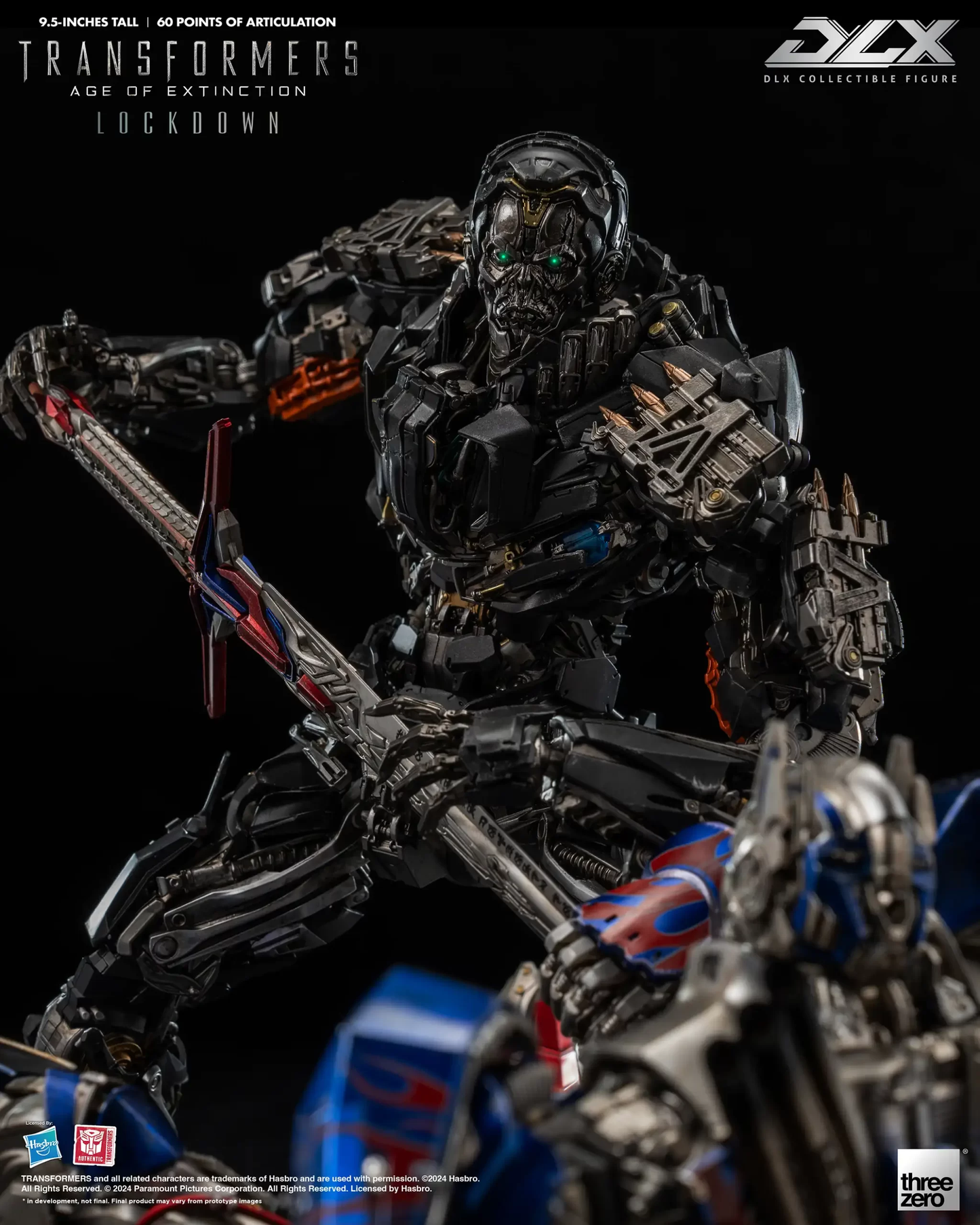 Threezero Transformers: Age of Extinction DLX Lockdown 3Z0471