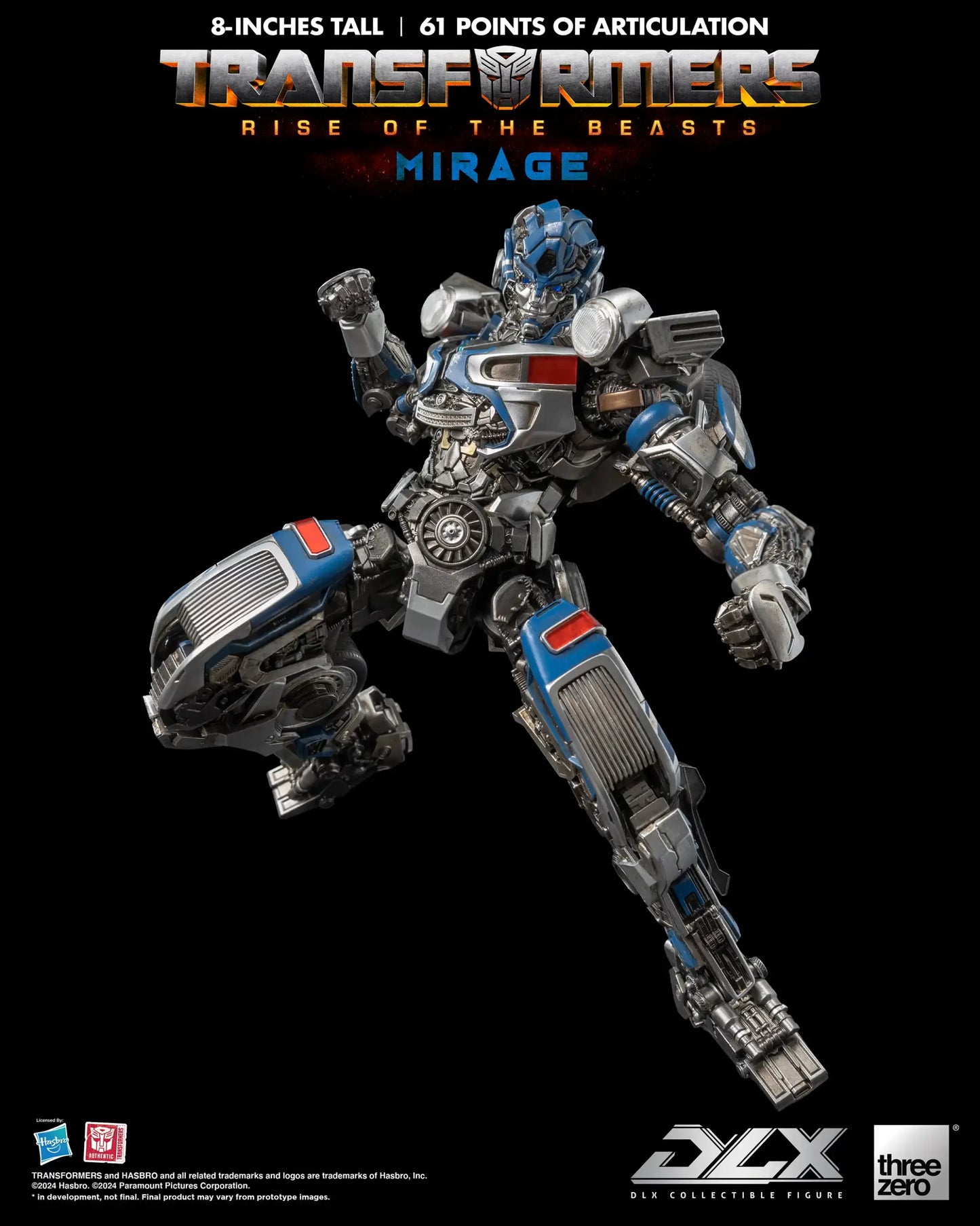 Threezero Transformers: Rise of the Beasts DLX Mirage Collectible Figure