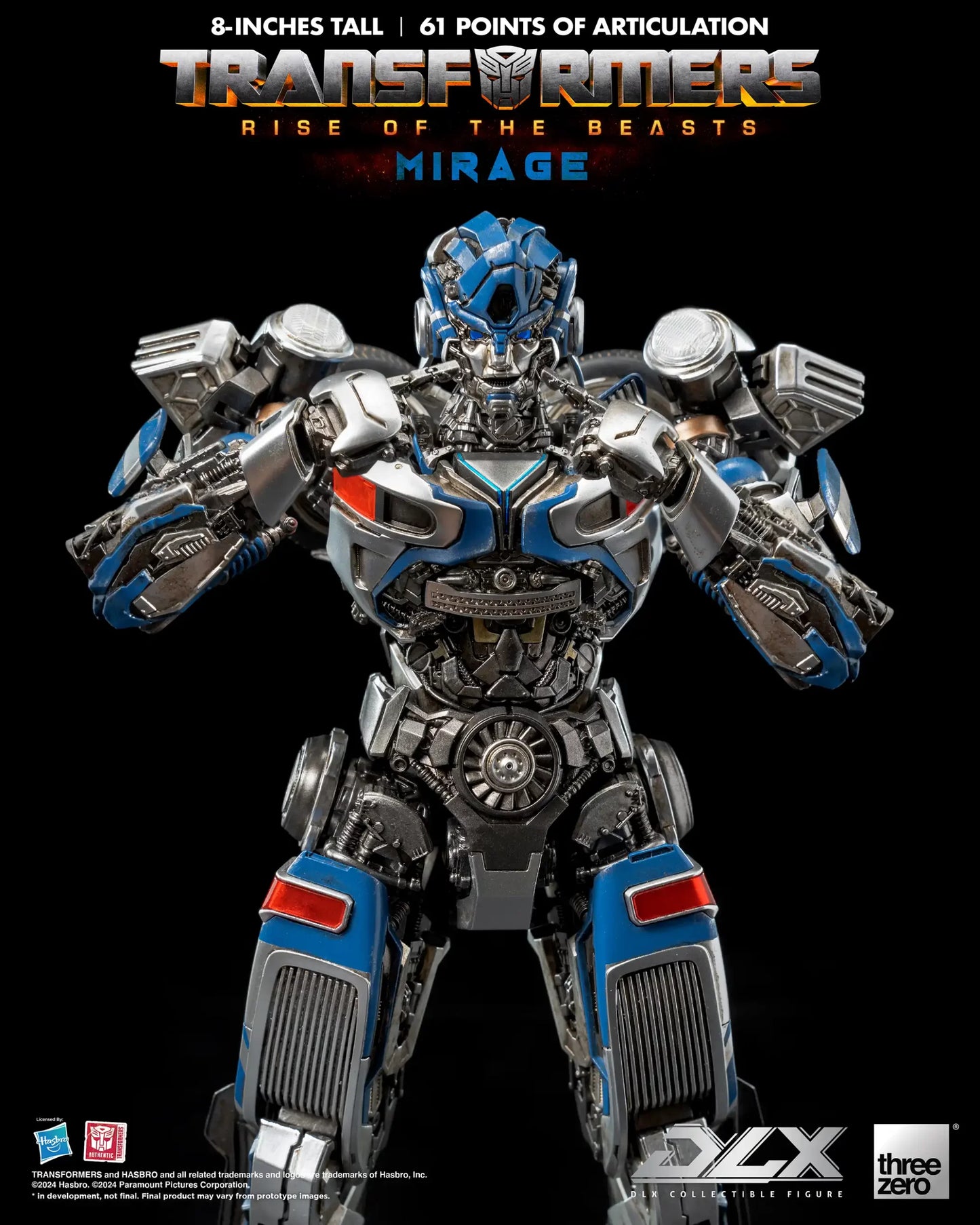 Threezero Transformers: Rise of the Beasts DLX Mirage Collectible Figure