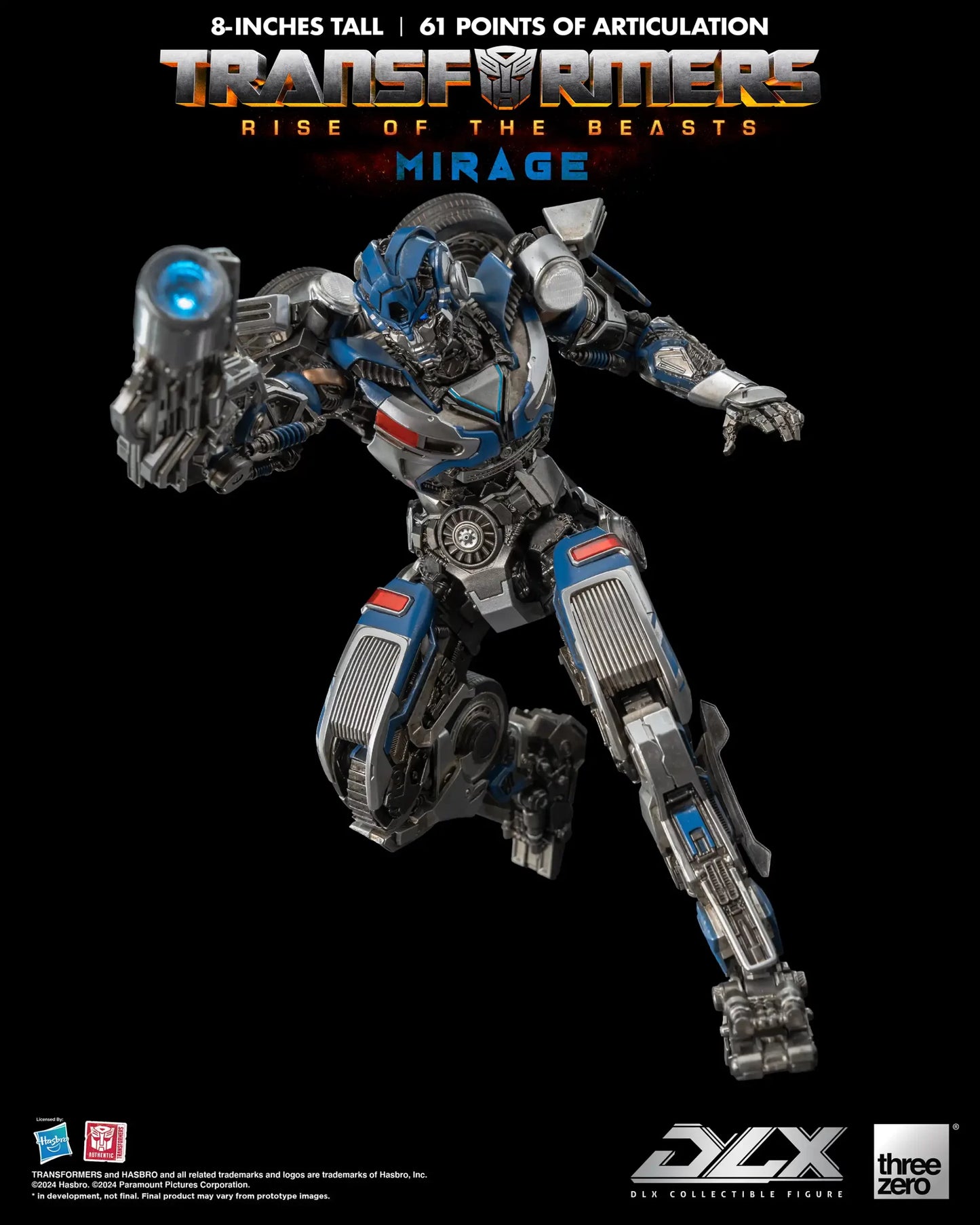 Threezero Transformers: Rise of the Beasts DLX Mirage Collectible Figure