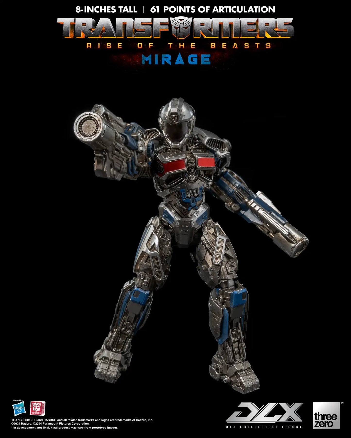 Threezero Transformers: Rise of the Beasts DLX Mirage Collectible Figure