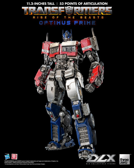 Threezero Transformers: Rise of the Beasts DLX Optimus Prime