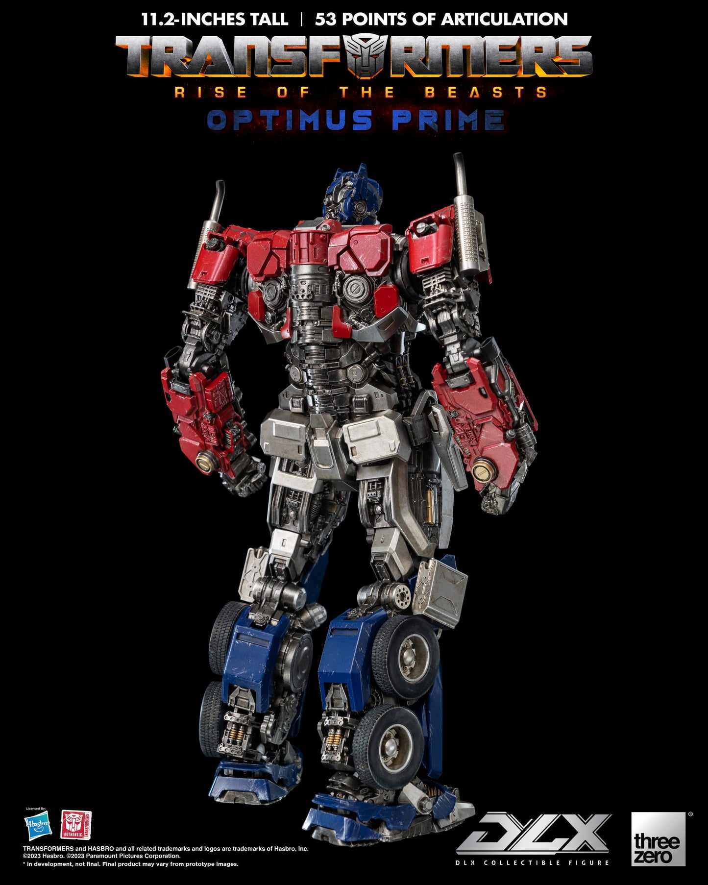 Threezero Transformers: Rise of the Beasts DLX Optimus Prime