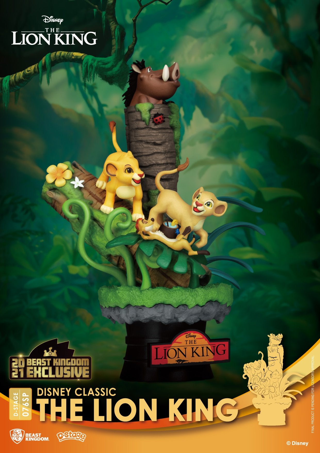 Beast Kingdom Diorama Stage-Disney Class-Lion King Special Edition