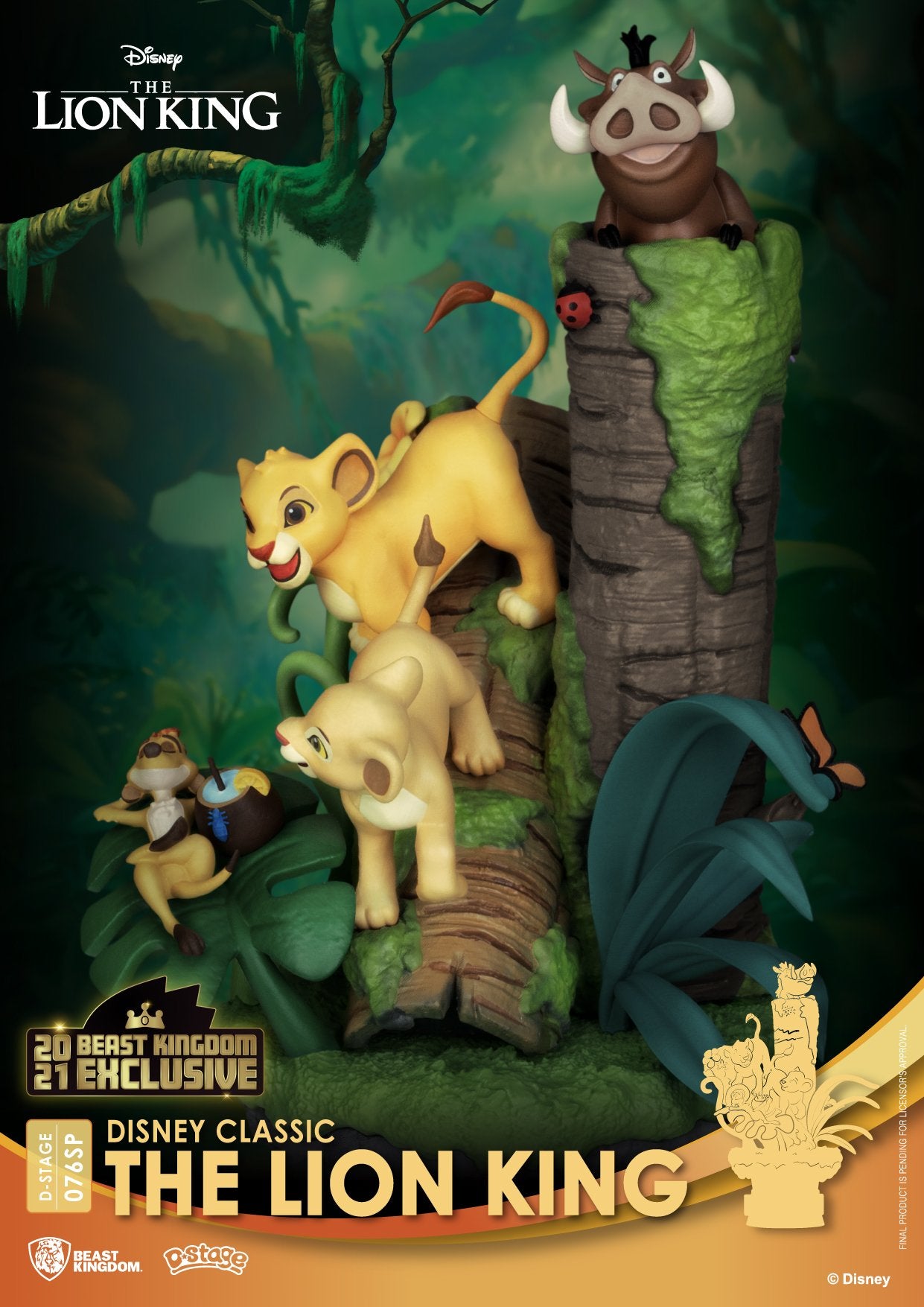 Beast Kingdom Diorama Stage-Disney Class-Lion King Special Edition