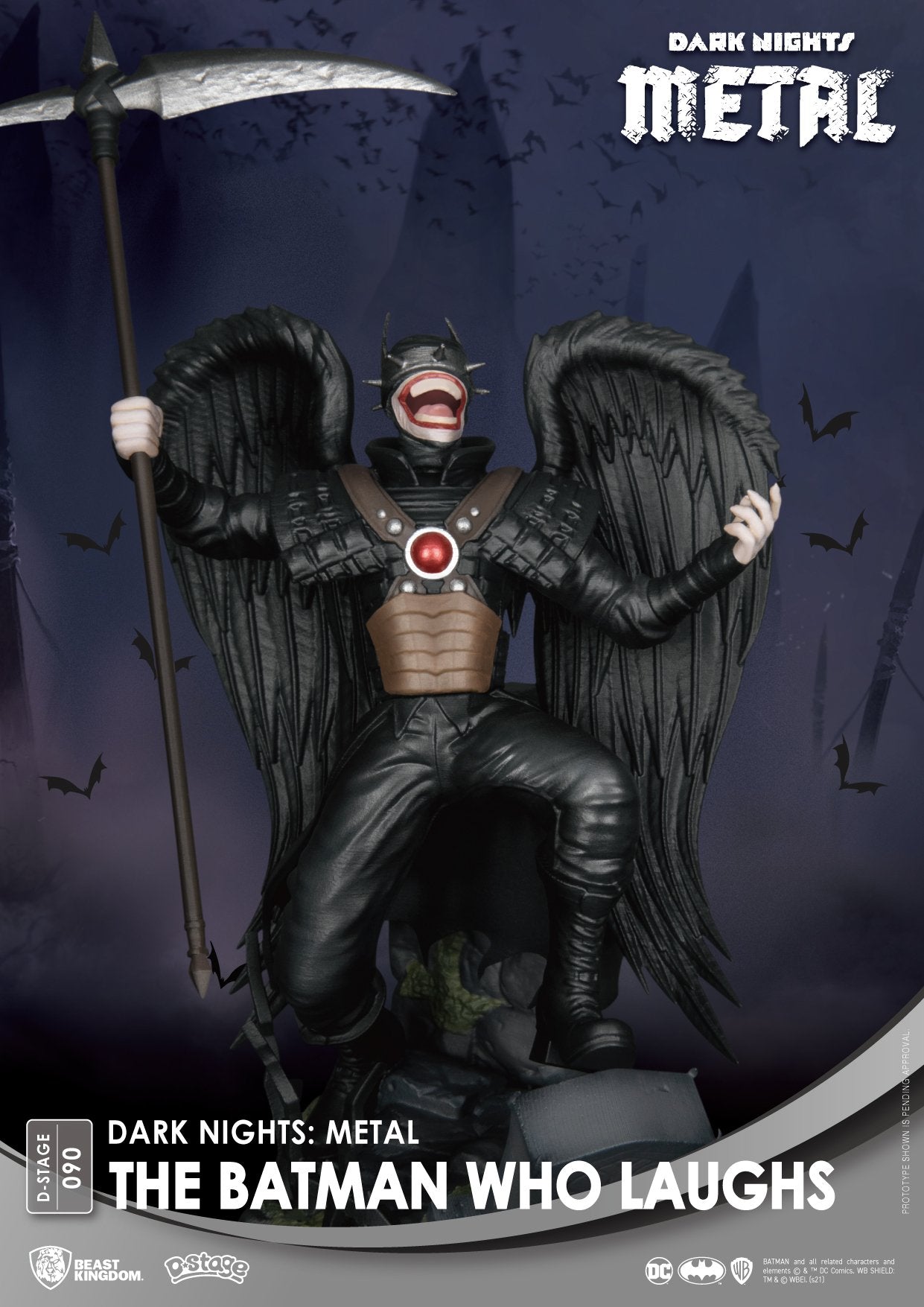 Beast Kingdom Diorama Stage-Dark Nights: Metal-The Batman Who Laughs