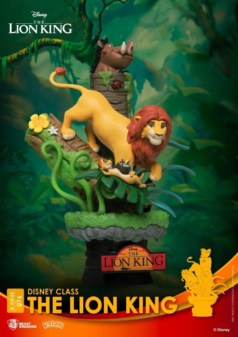 Beast Kingdom DS-076 Disney Classic Lion King Diorama Stage D-Stage Figure Statue