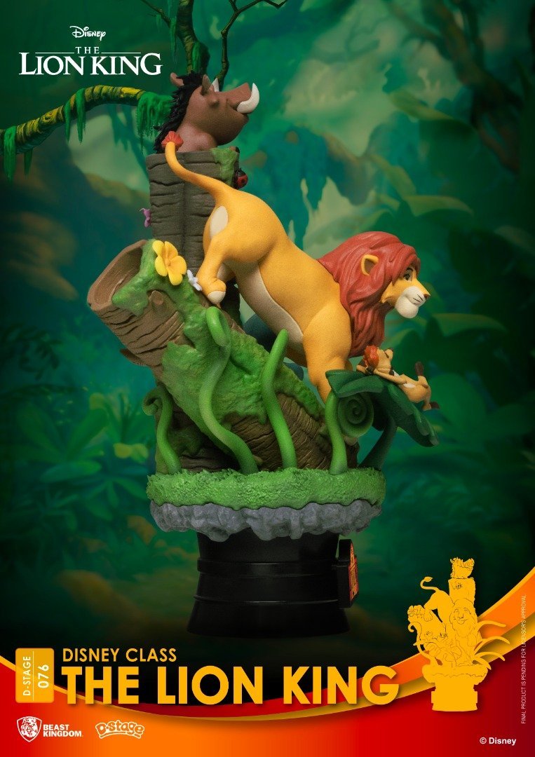 Beast Kingdom DS-076 Disney Classic Lion King Diorama Stage D-Stage Figure Statue