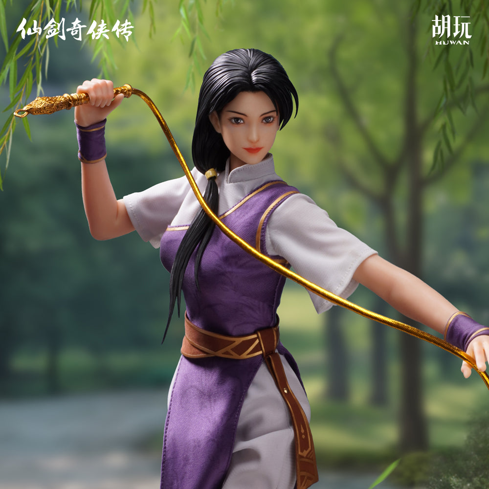 Hu Wan Toys Lin Yue Ru Articulated Action Figure from "The Legend of Sword and Fairy." (Yuehua Special Edition) 1:6 Scale Collectible Figure HWM002B