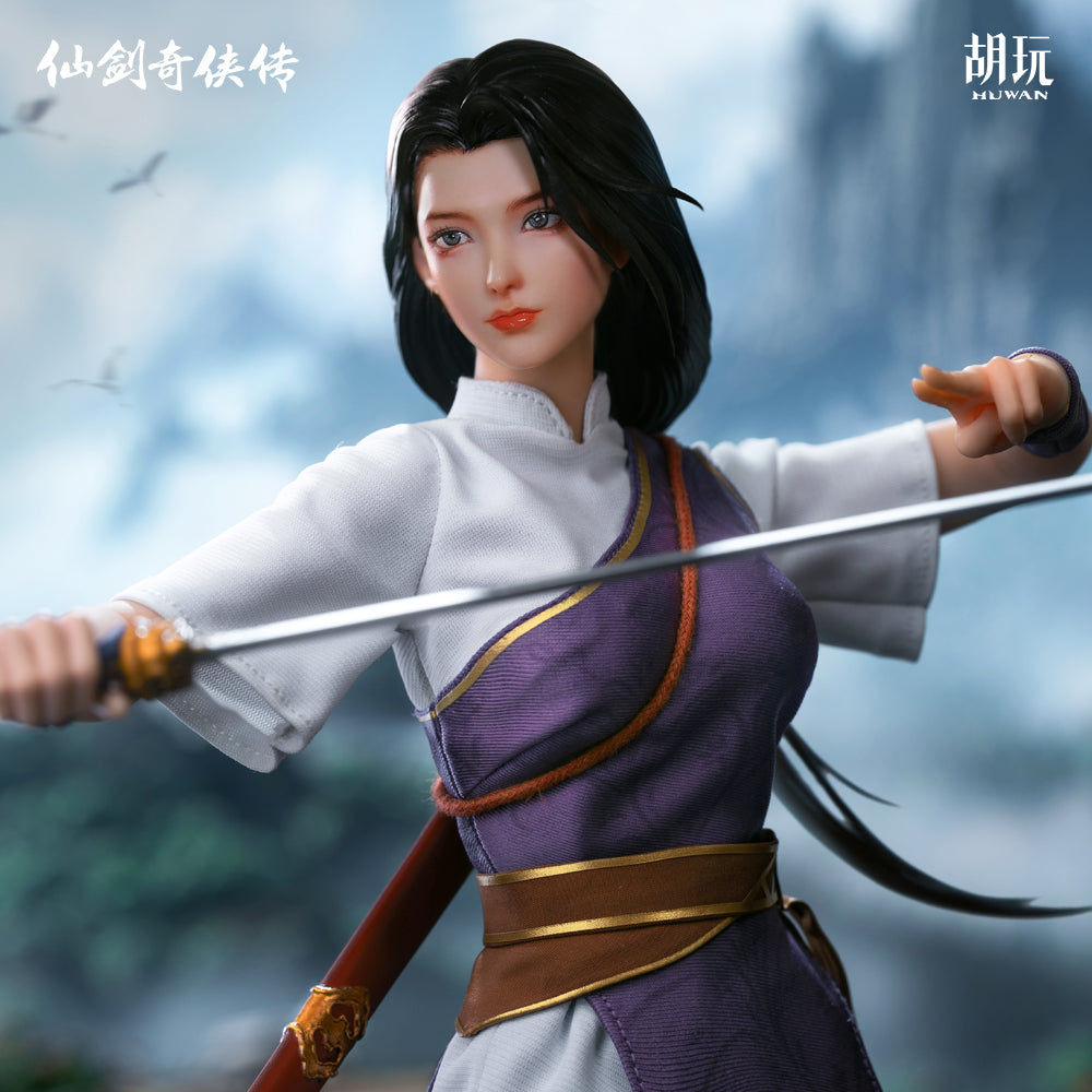 Hu Wan Toys Lin Yue Ru Articulated Action Figure from "The Legend of Sword and Fairy." (Yuehua Edition) 1:6 Scale Collectible Figure HWM002