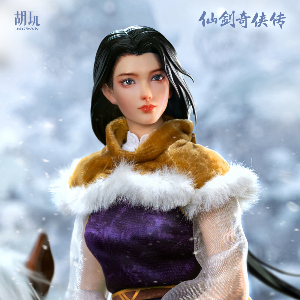 Hu Wan Toys Lin Yue Ru Articulated Action Figure from "The Legend of Sword and Fairy." (Yuehua Edition) 1:6 Scale Collectible Figure HWM002