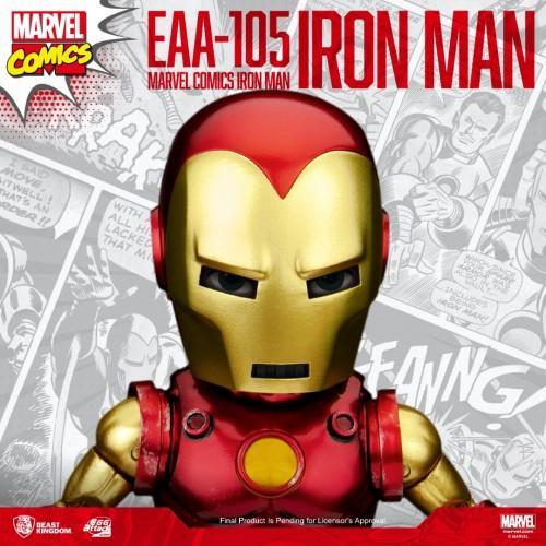 Beast Kingdom EAA-105 Marvel Comics Iron Man Classic Version