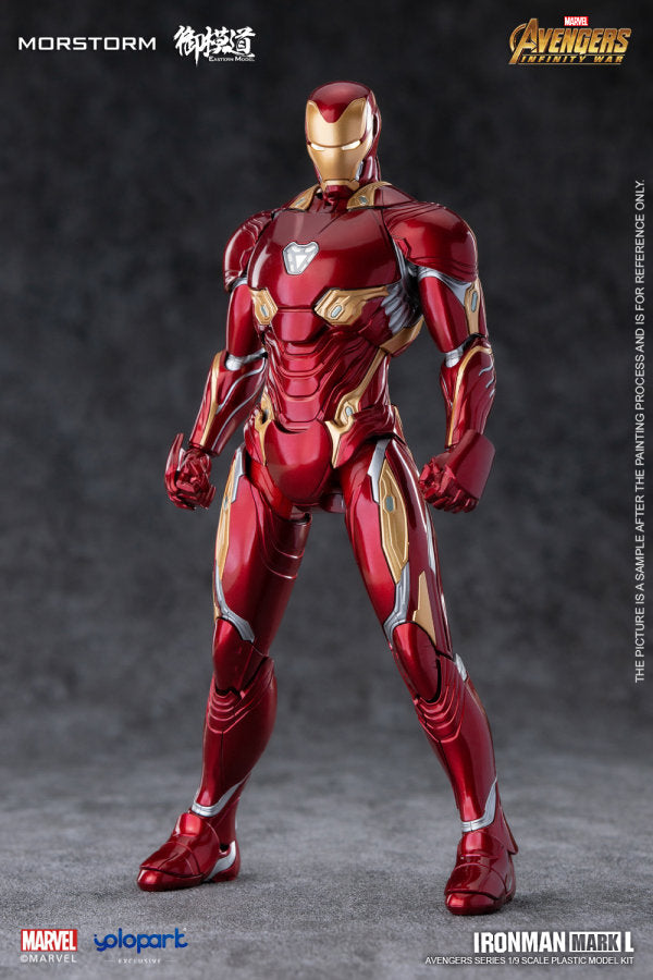 Morstorm x Eastern Model 1:9 Scale Iron Man Mark 50 (Plamo) Deluxe ( Yolopark Exclusive )