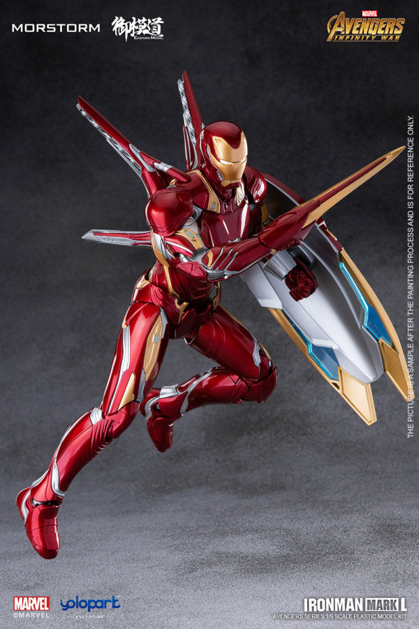 Morstorm x Eastern Model 1:9 Scale Iron Man Mark 50 (Plamo) Deluxe ( Yolopark Exclusive )