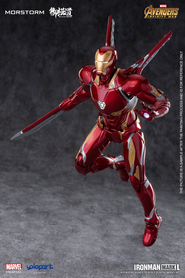 Morstorm x Eastern Model 1:9 Scale Iron Man Mark 50 (Plamo) Deluxe ( Yolopark Exclusive )