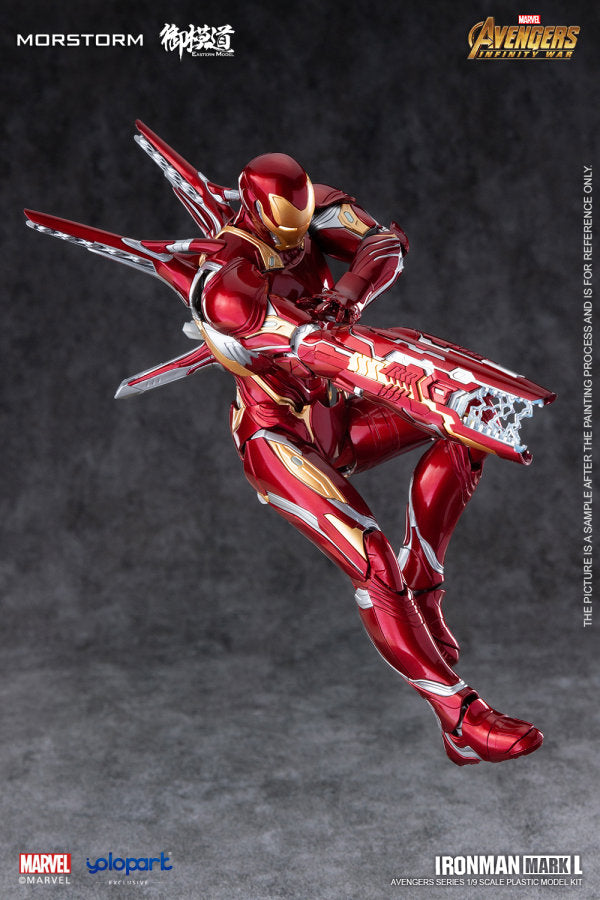 Morstorm x Eastern Model 1:9 Scale Iron Man Mark 50 (Plamo) Deluxe ( Yolopark Exclusive )