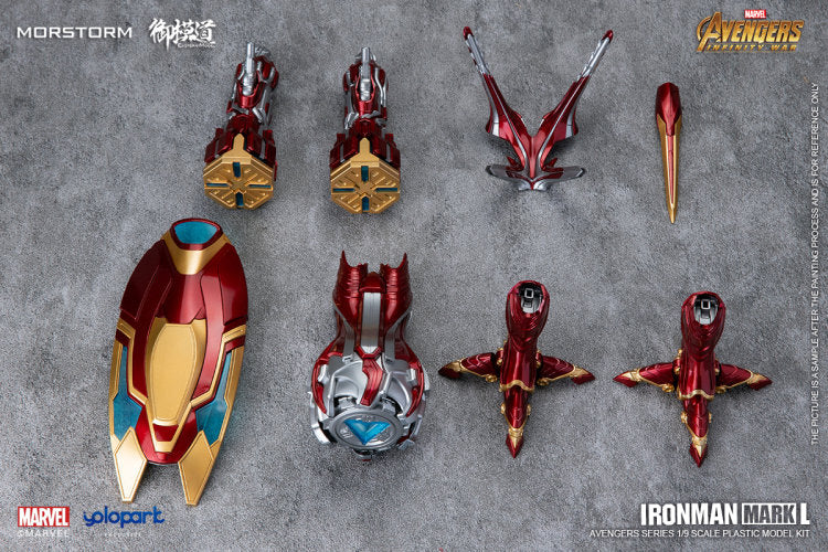 Morstorm x Eastern Model 1:9 Scale Iron Man Mark 50 (Plamo) Deluxe ( Yolopark Exclusive )