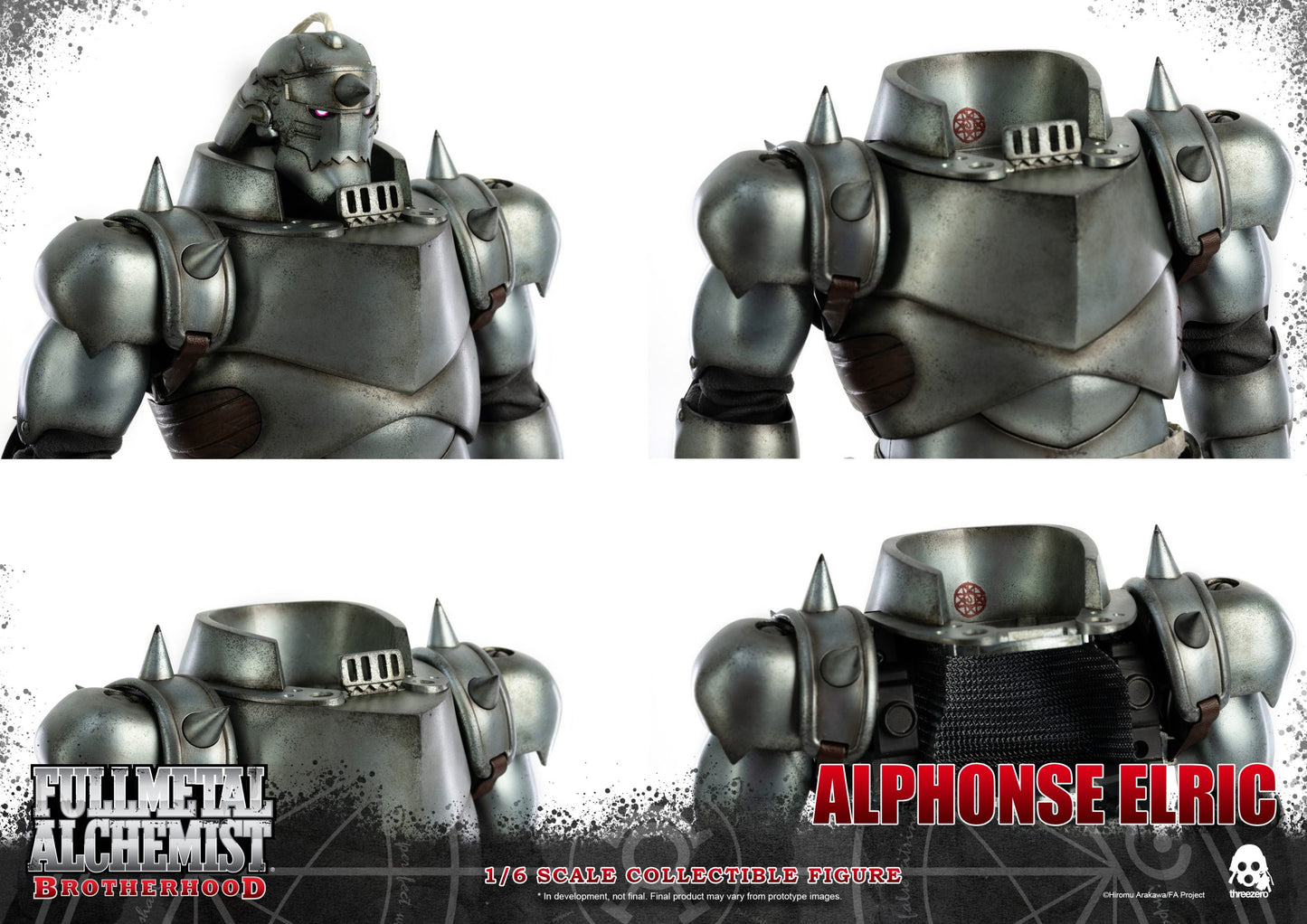 Threezero Fullmetal Alchemist: Brotherhood FigZero Edward Elric + Alphonse Elric Twin-Pack 1:6 Scale Collectible Figure