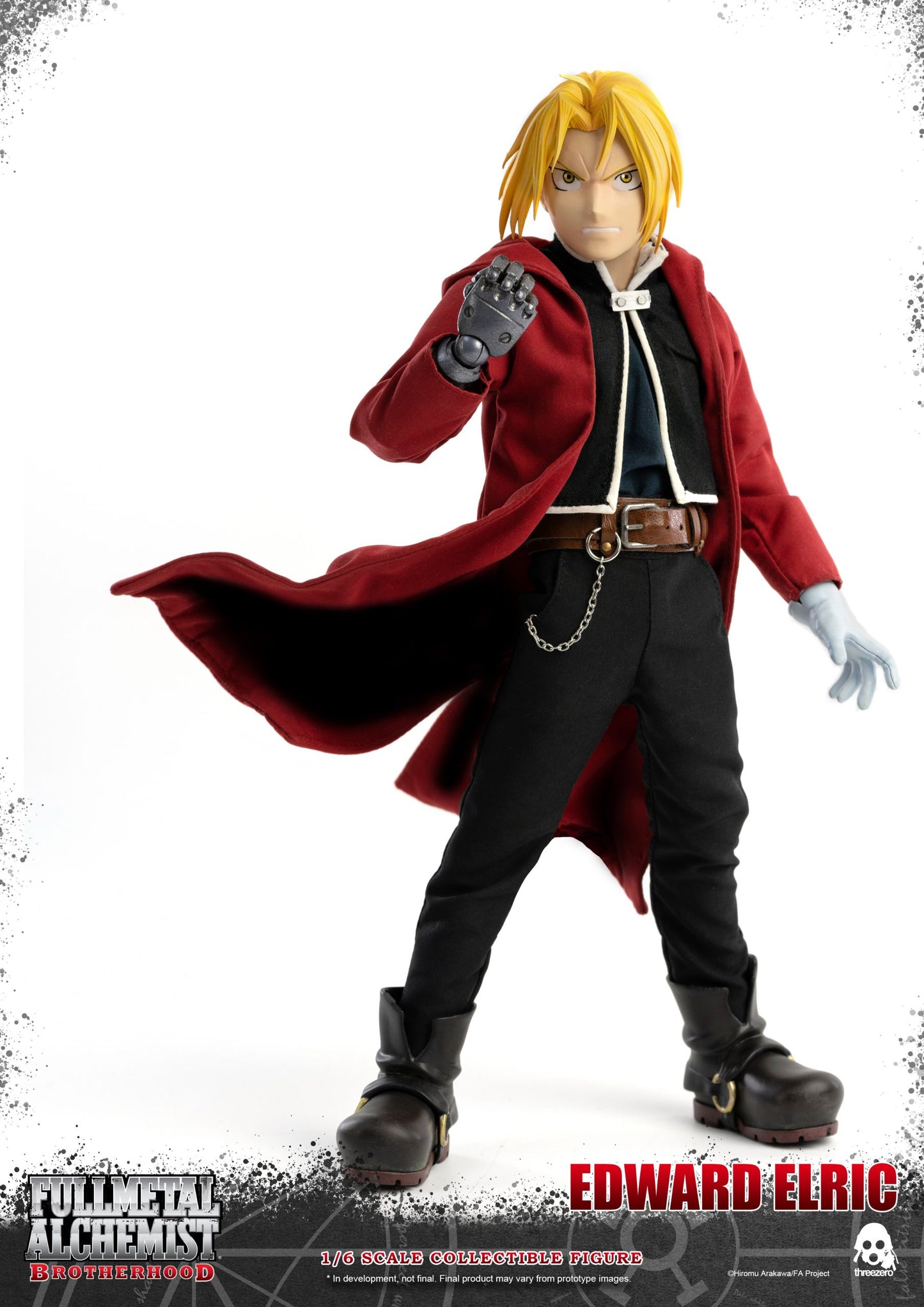 Threezero Fullmetal Alchemist: Brotherhood FigZero Edward Elric + Alphonse Elric Twin-Pack 1:6 Scale Collectible Figure