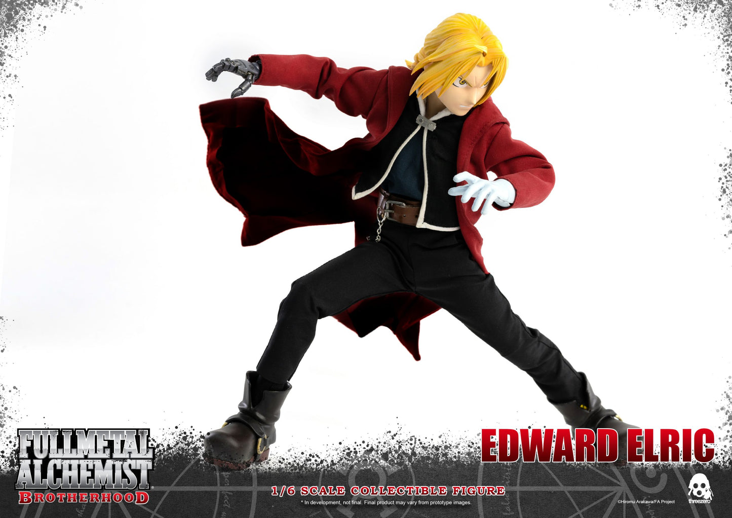 Threezero Fullmetal Alchemist: Brotherhood FigZero Edward Elric + Alphonse Elric Twin-Pack 1:6 Scale Collectible Figure