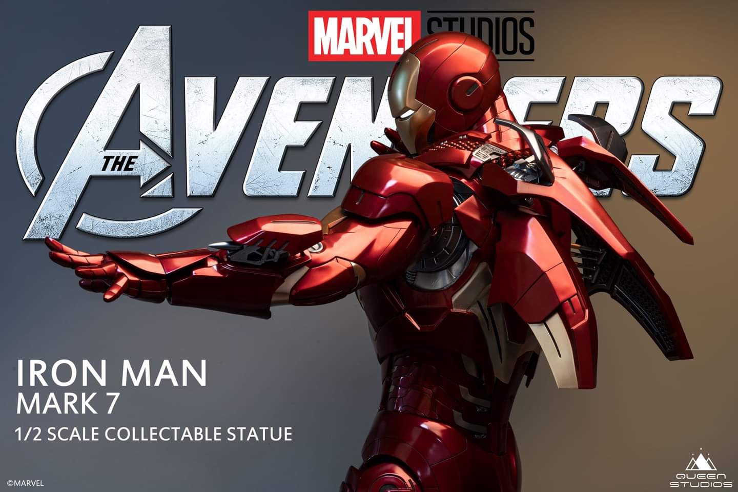 Queen Studios Iron Man Mark VII 1:2 Scale Collectible Statue