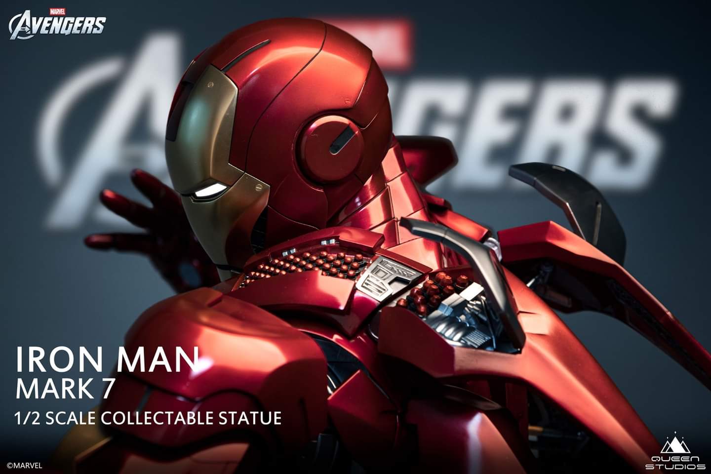 Queen Studios Iron Man Mark VII 1:2 Scale Collectible Statue