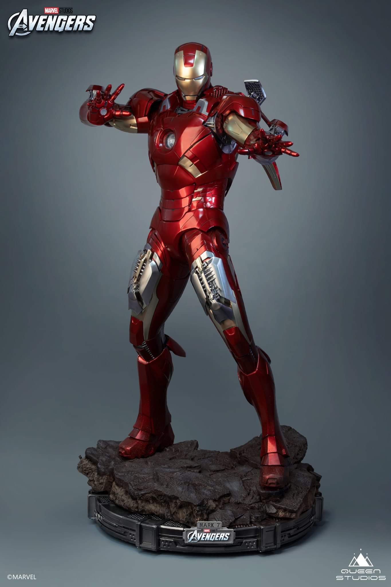 Queen Studios Iron Man Mark VII 1:2 Scale Collectible Statue