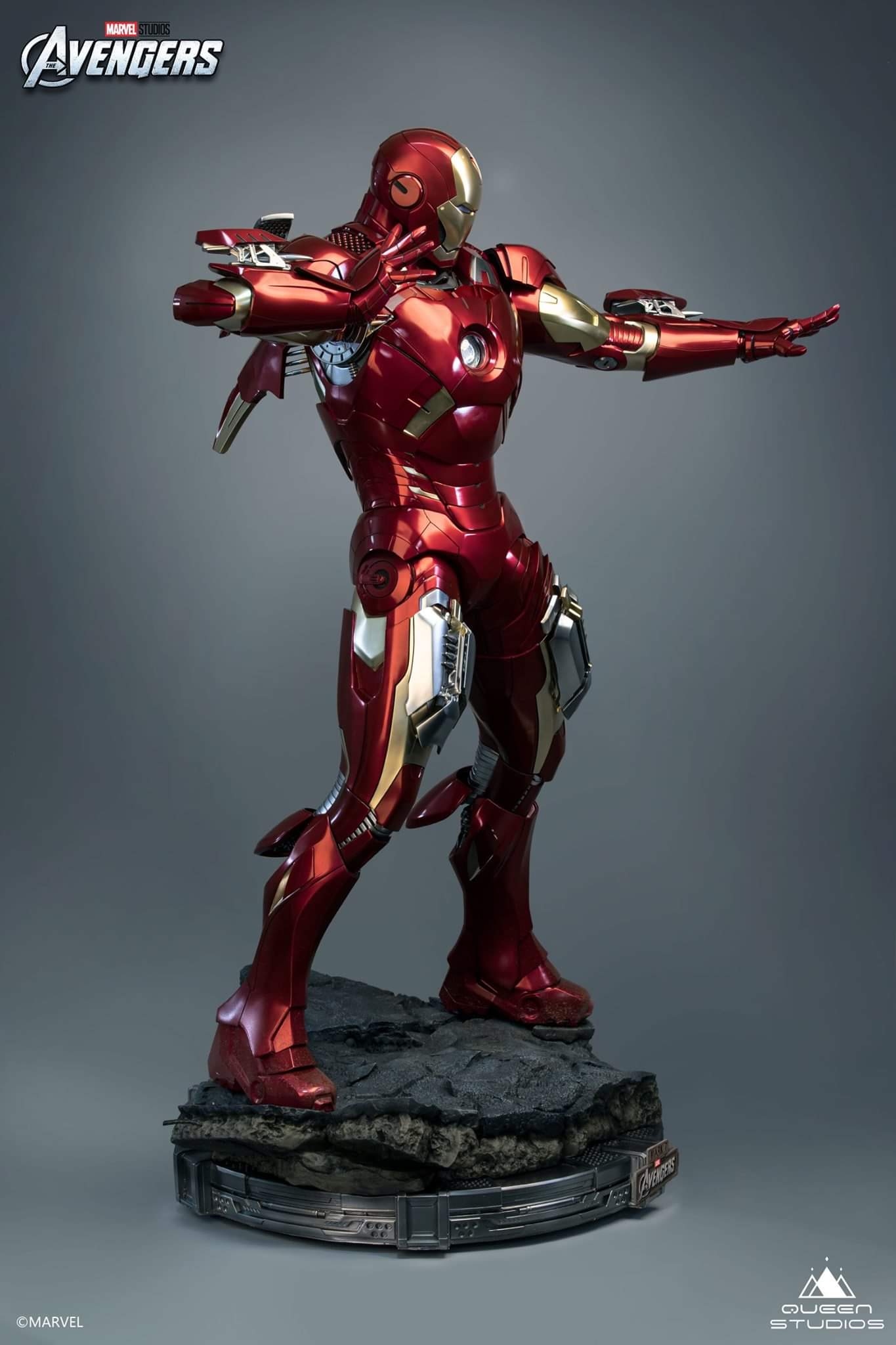 Queen Studios Iron Man Mark VII 1:2 Scale Collectible Statue