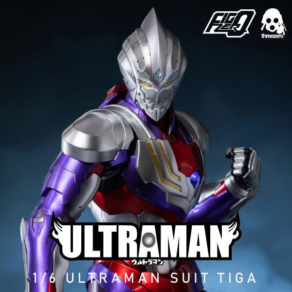 Threezero Ultraman Suit TIGA 1/6 Scale Collectible Figure