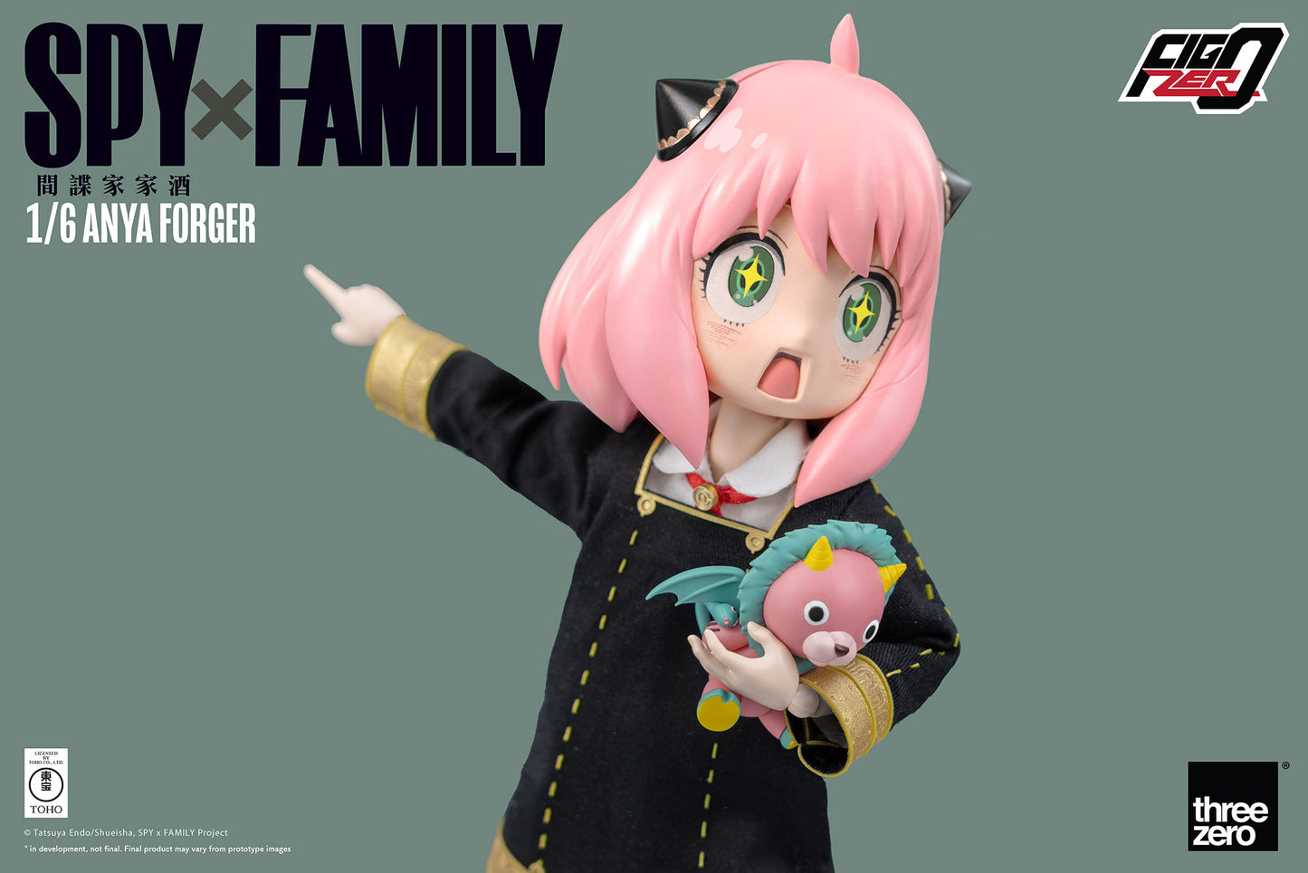 Threezero FigZero Spy × Family: Anya Forger 1:6 Scale Collectible Figure