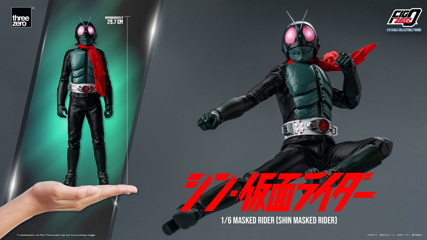 Threezero FigZero Masked Rider (Shin Masked Rider) 1:6 Scale Collectible Figure