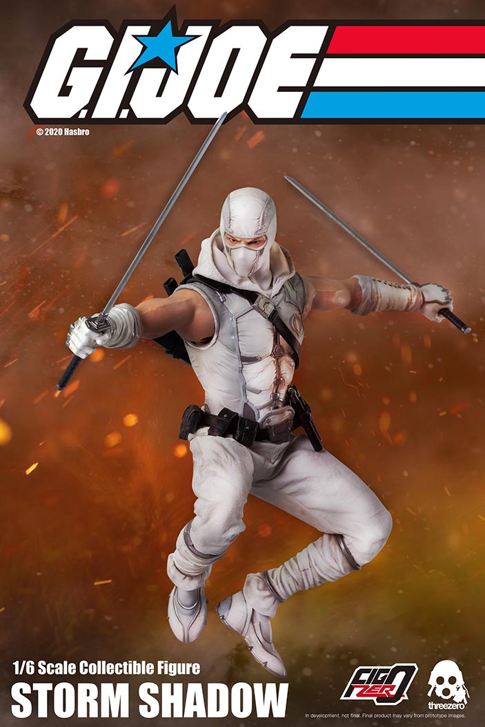 Threezero  G.I. Joe – 1/6 Storm Shadow Collectible Figure