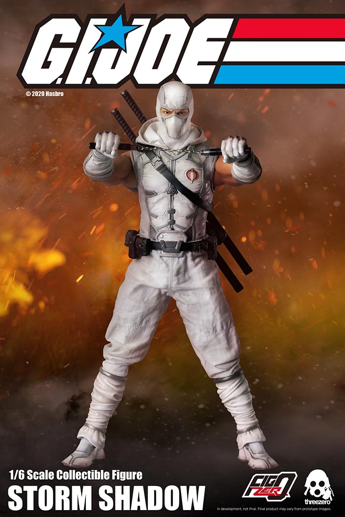 Threezero  G.I. Joe – 1/6 Storm Shadow Collectible Figure