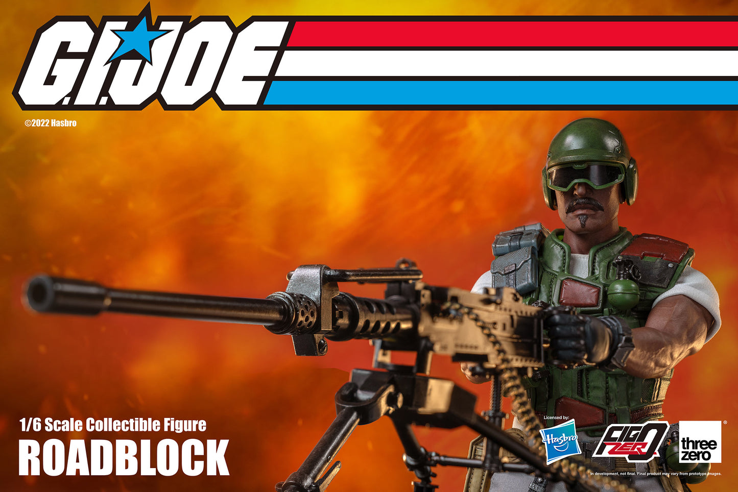 Threezero 1:6 Scale G.I. Joe Roadblock