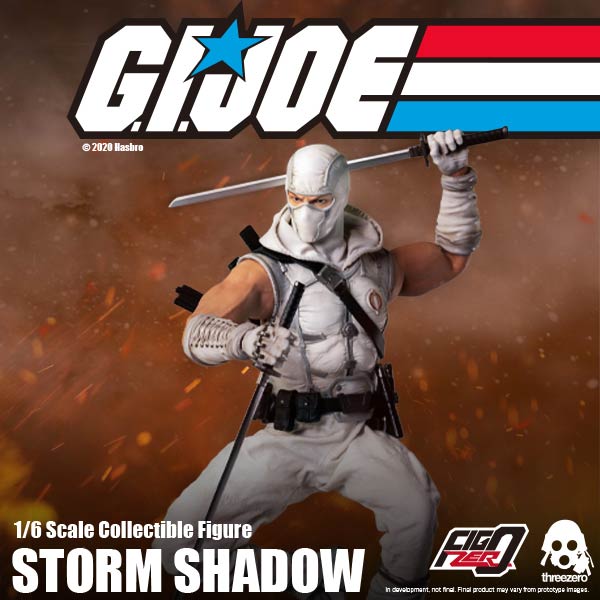 Threezero  G.I. Joe – 1/6 Storm Shadow Collectible Figure