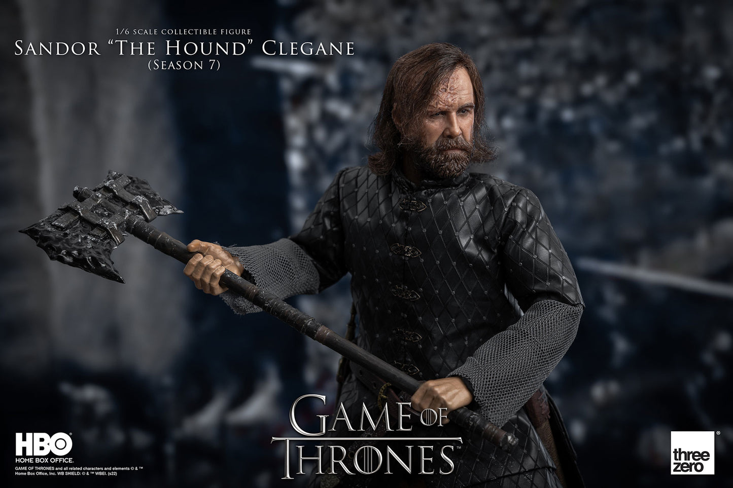 Threezero Game Of Thrones Sandor “The Hound” Clegane (Season 7) 1:6 Scale Action Figure